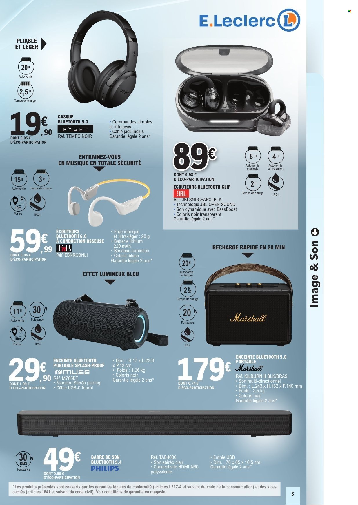 Catalogue E.LECLERC - BONS PLANS SEPTEMBRE 2026