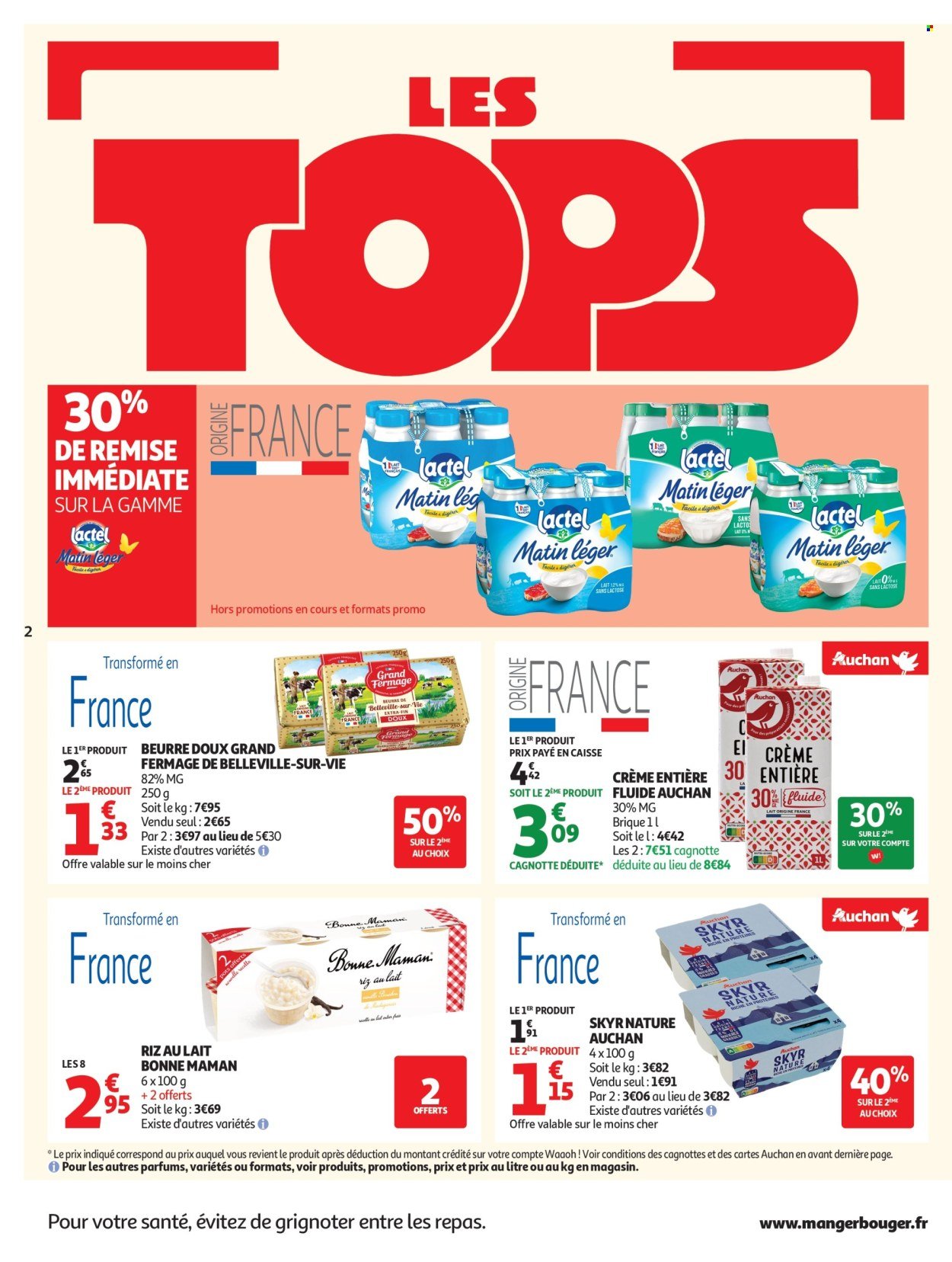 Catalogue AUCHAN - Tops produits, top prix !