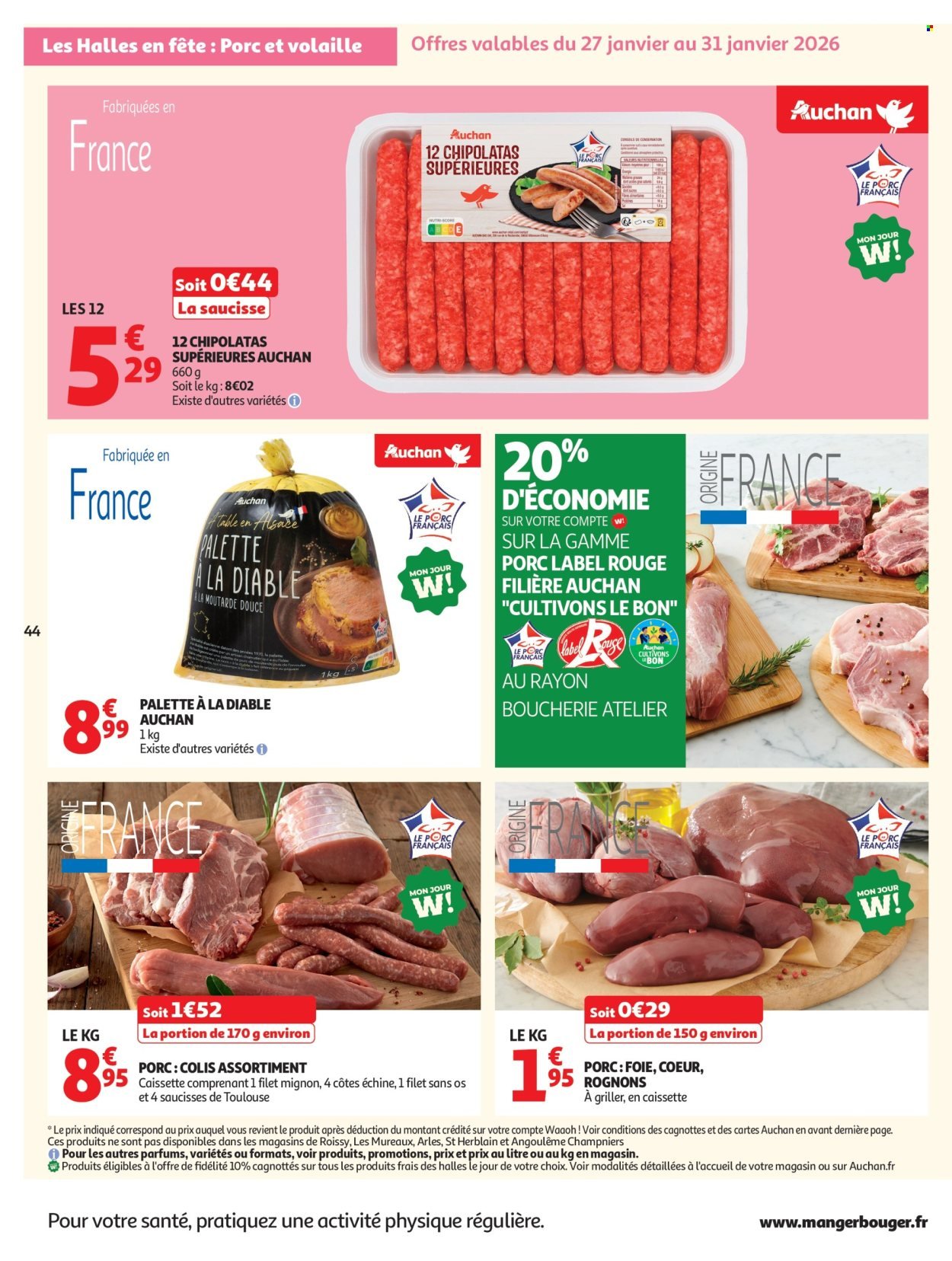 Catalogue AUCHAN - Tops produits, top prix !