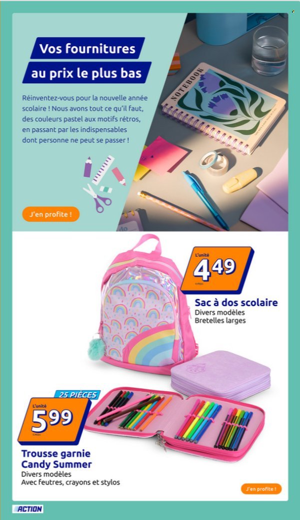 Catalogue ACTION - Du mercredi 30 juillet 2025 (2025-07-30 - 2025-08-05)