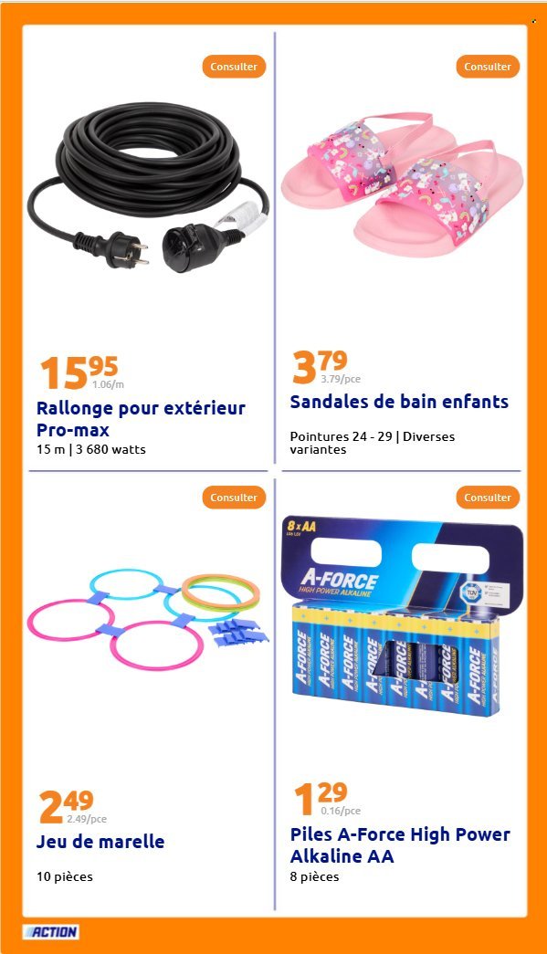 Catalogue ACTION - Du mercredi 30 juillet 2025 (2025-07-30 - 2025-08-05)
