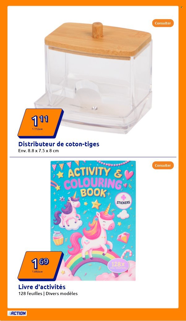 Catalogue ACTION - Du mercredi 30 juillet 2025 (2025-07-30 - 2025-08-05)