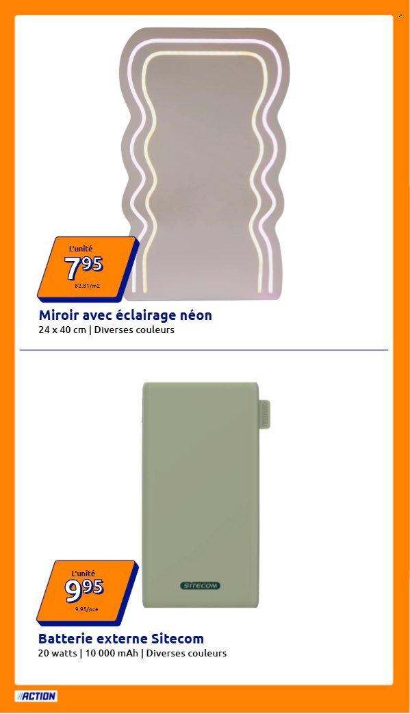 Catalogue ACTION - Du mercredi 25 février 2026