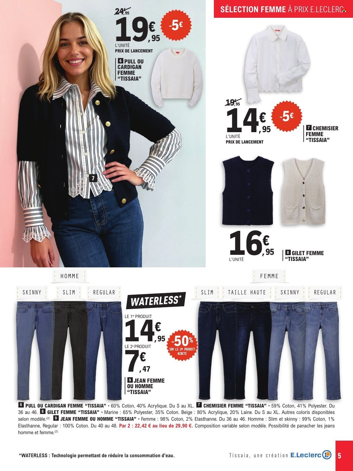 Catalogue E.LECLERC - JEANS