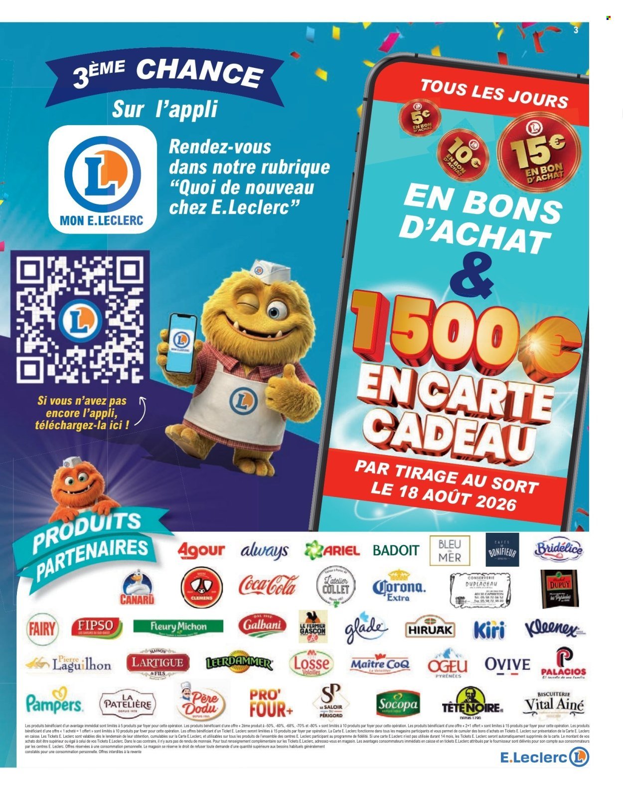 Catalogue E.LECLERC - ANNIVERSAIRE
