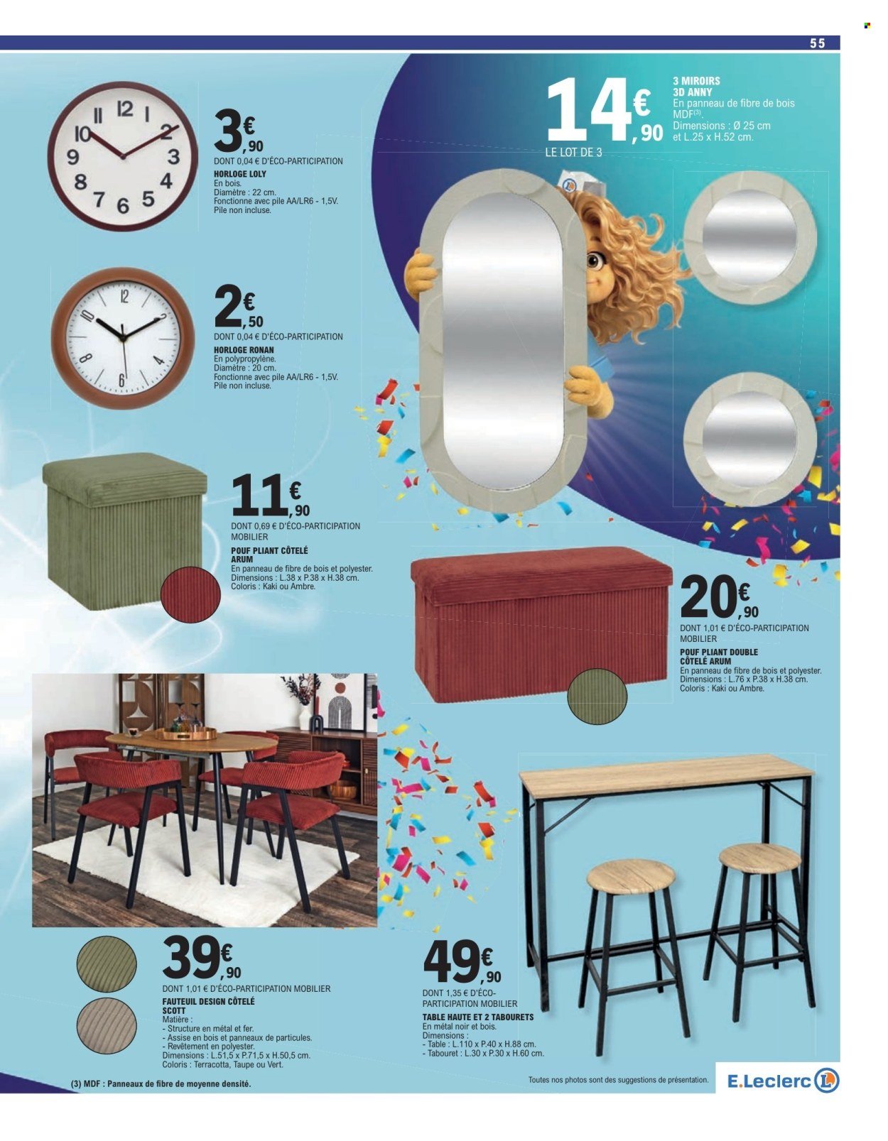Catalogue E.LECLERC - ANNIVERSAIRE