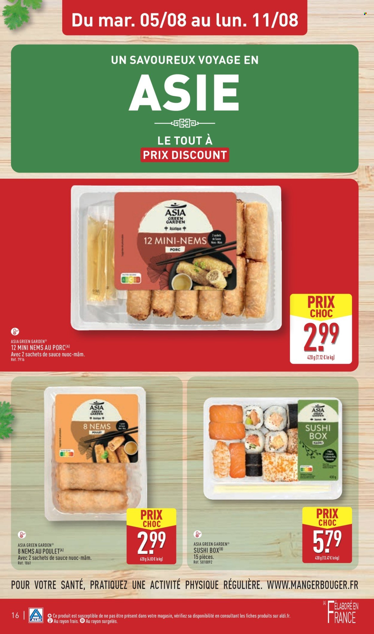 Catalogue ALDI - Un savourex voyage en asie à prix discount (2025-08-05 - 2025-08-11)