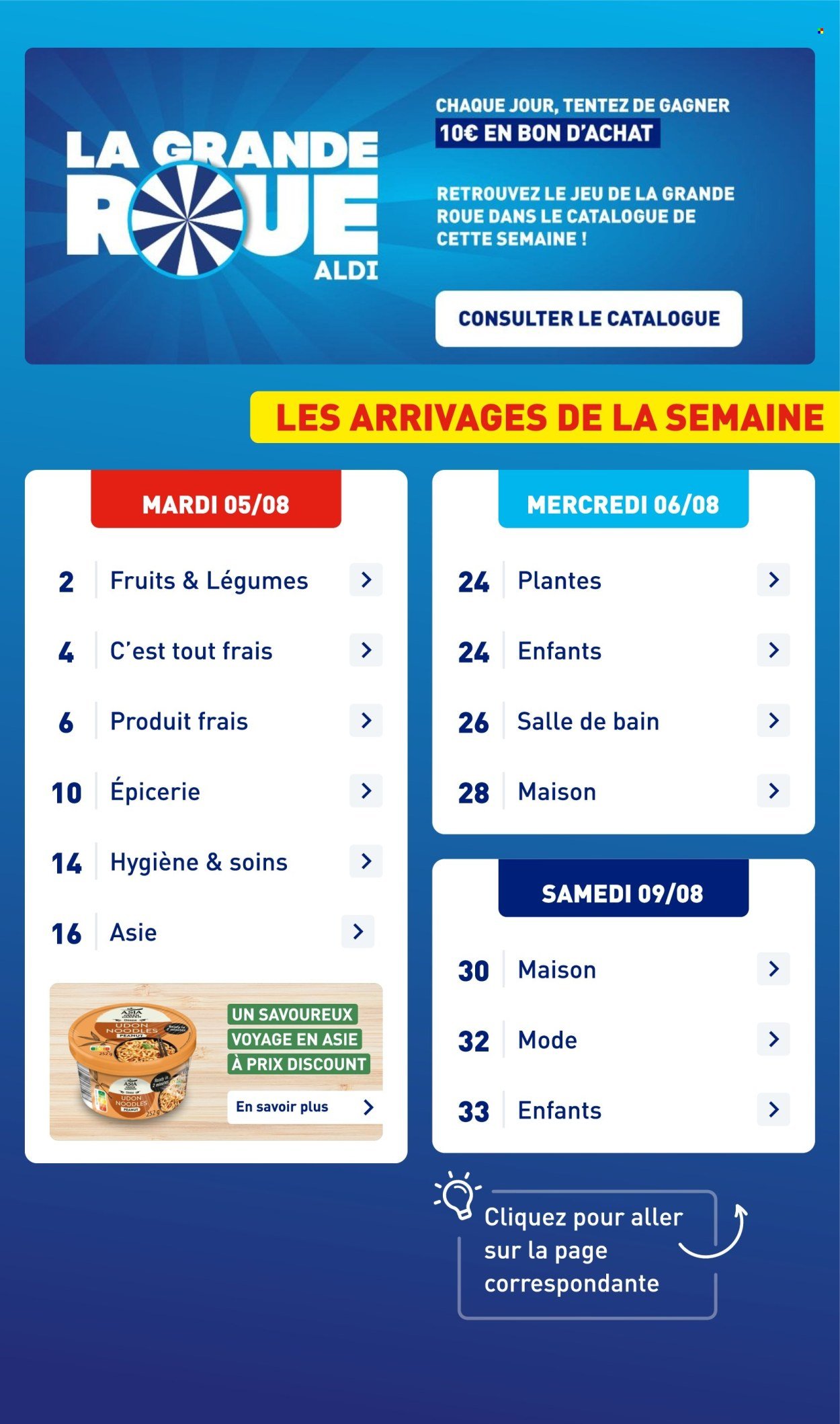 Catalogue ALDI - Un savourex voyage en asie à prix discount (2025-08-05 - 2025-08-11)