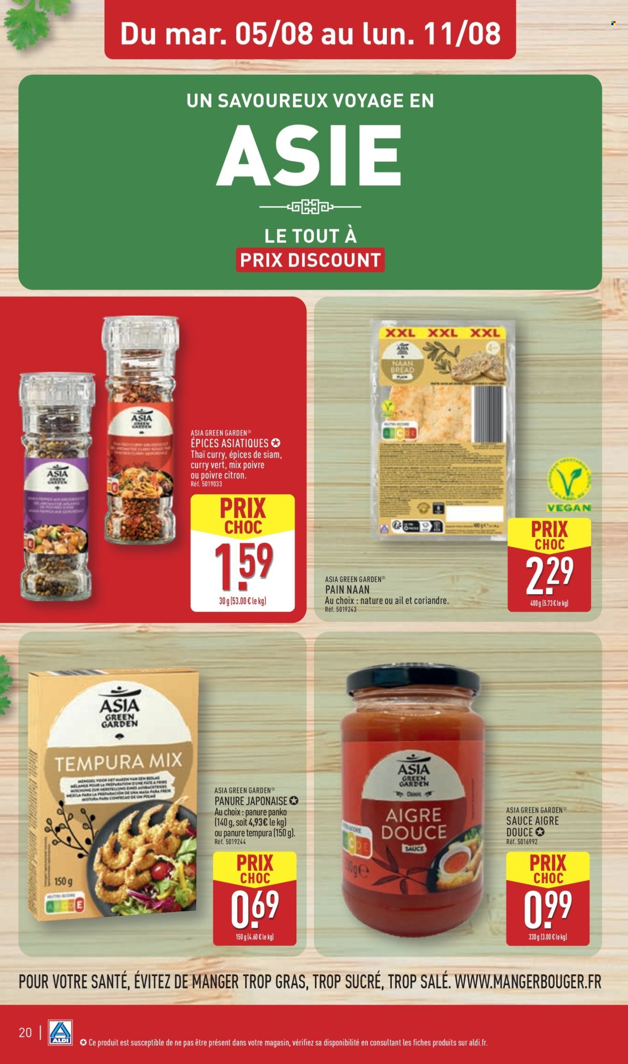 Catalogue ALDI - Un savourex voyage en asie à prix discount (2025-08-05 - 2025-08-11)