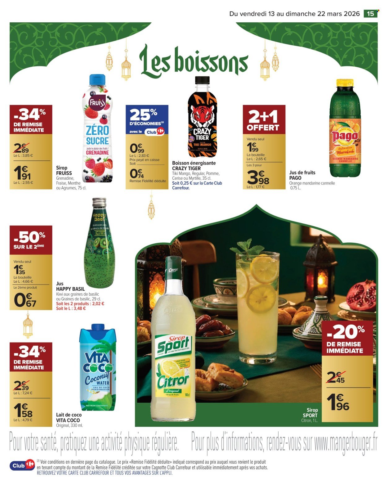 Catalogue CARREFOUR MARKET - AÏD EL FITR (2026-03-13 - 2026-03-22)