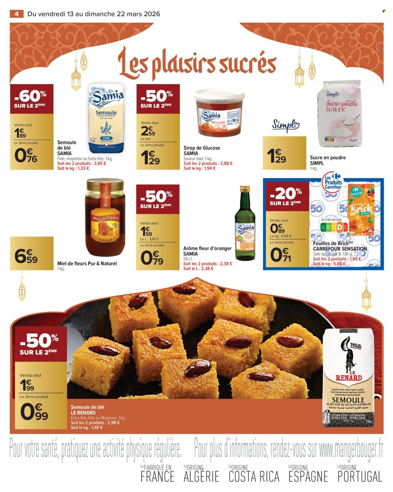 Catalogue CARREFOUR MARKET - AÏD EL FITR (2026-03-13 - 2026-03-22)