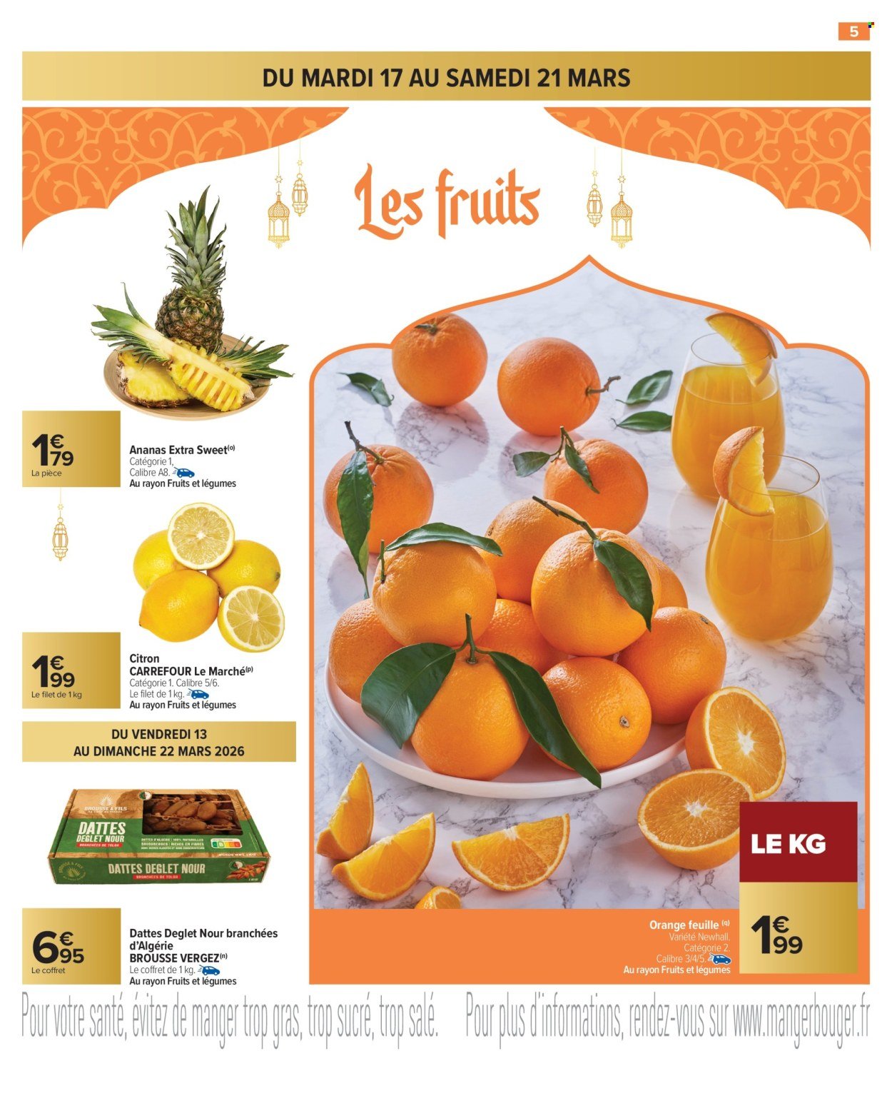 Catalogue CARREFOUR MARKET - AÏD EL FITR (2026-03-13 - 2026-03-22)