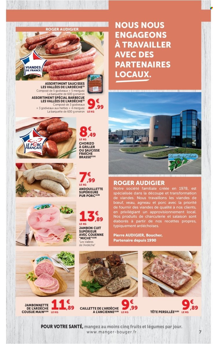 Catalogue SUPER U - Engagés pour soutenir nos partenaires locaux Ardèche