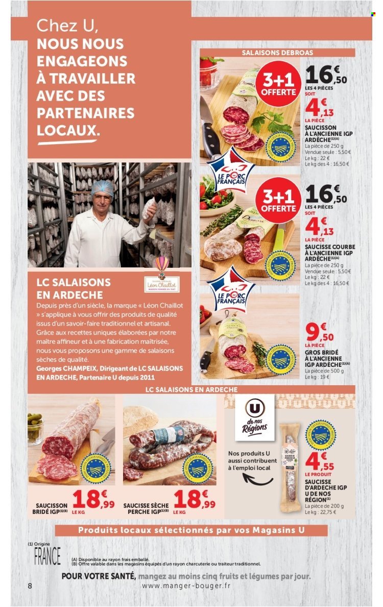Catalogue SUPER U - Engagés pour soutenir nos partenaires locaux Ardèche