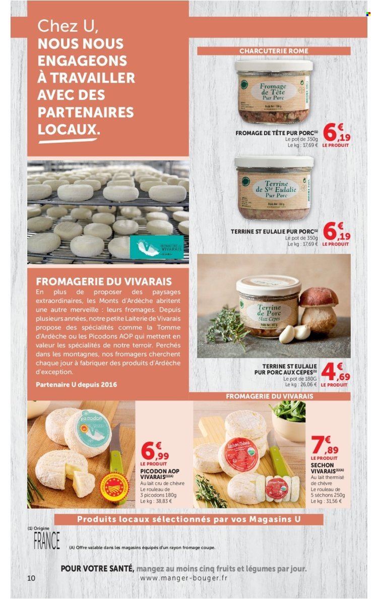 Catalogue SUPER U - Engagés pour soutenir nos partenaires locaux Ardèche