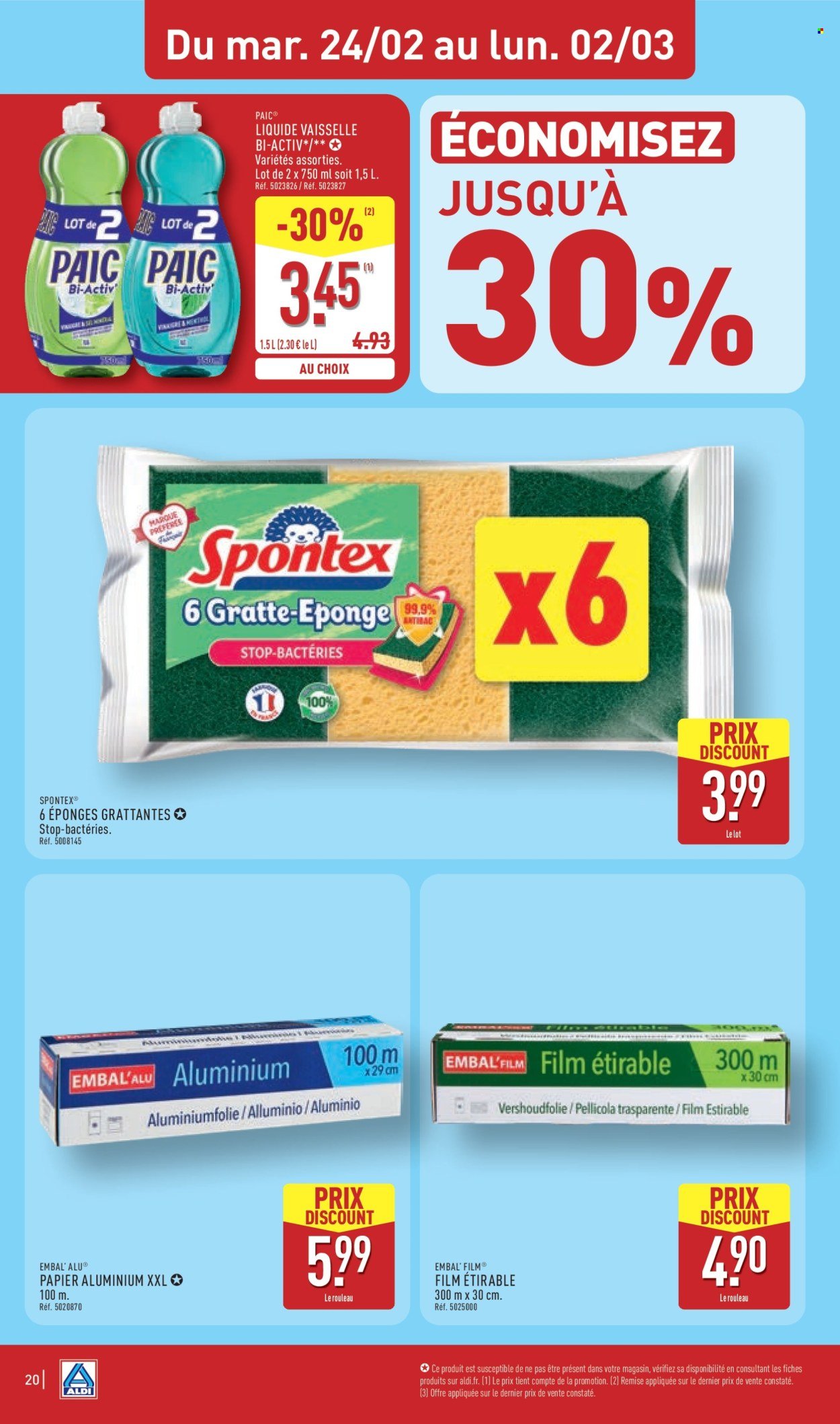 Catalogue ALDI - Propreté illimitée  josqu'à -80% sur le 2ème (2026-02-24 - 2026-03-02)