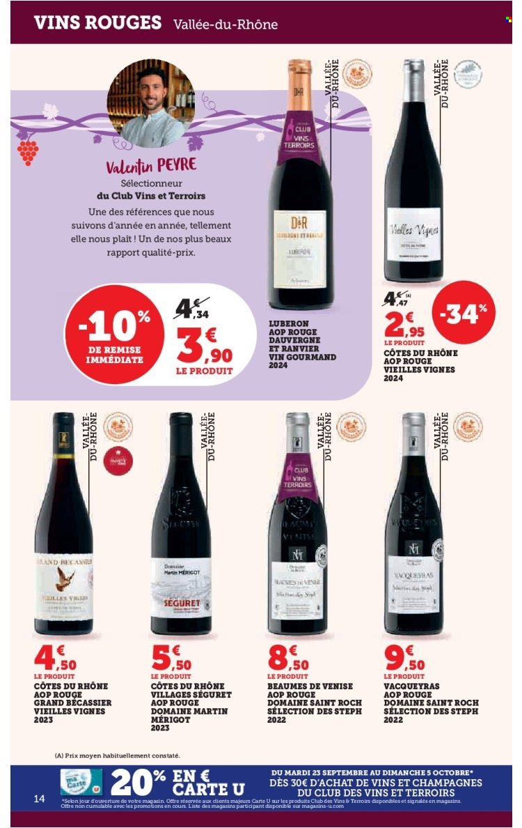 Catalogue SUPER U - FOIRE AUX VINS (2025-09-23 - 2025-10-05)