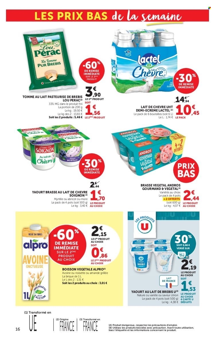 Catalogue SUPER U - Les prix bas de la semaine