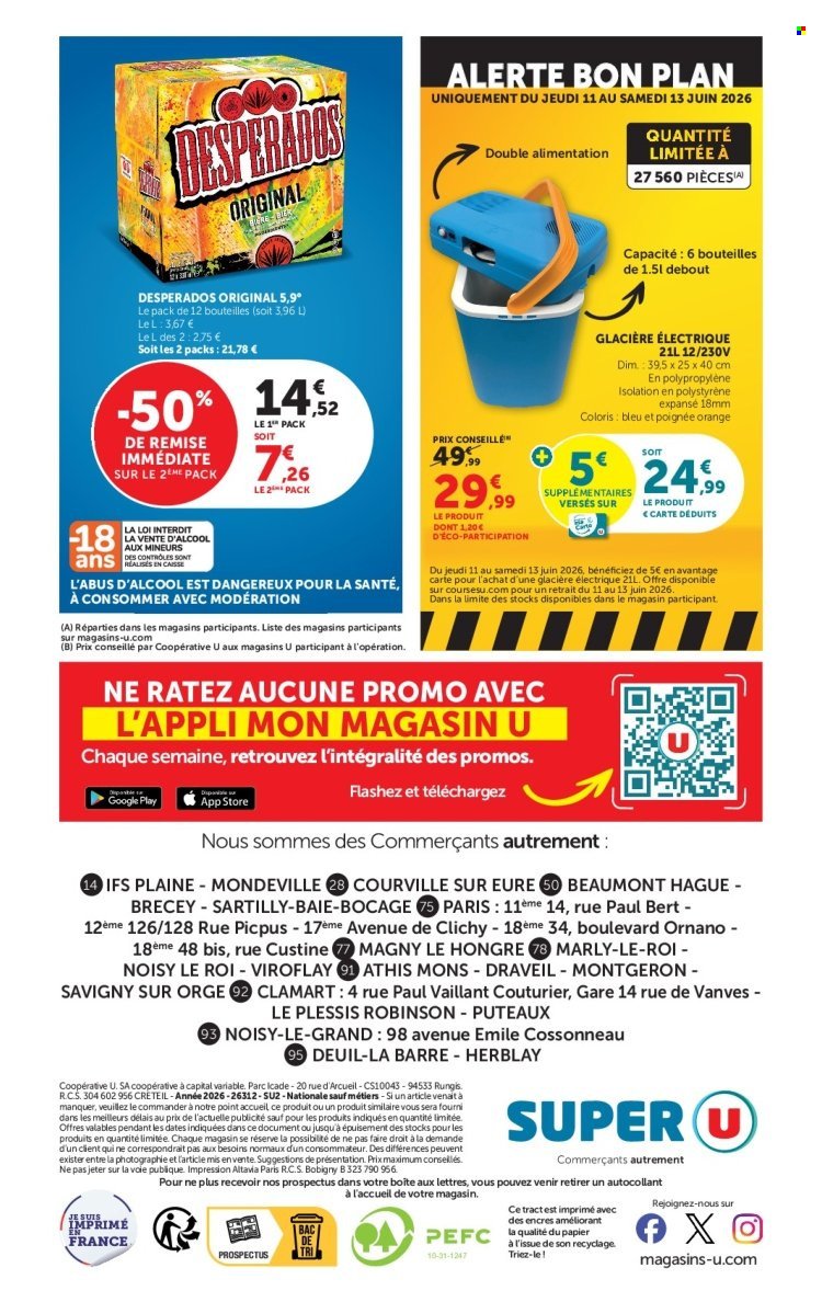 Catalogue SUPER U - Les prix bas de la semaine