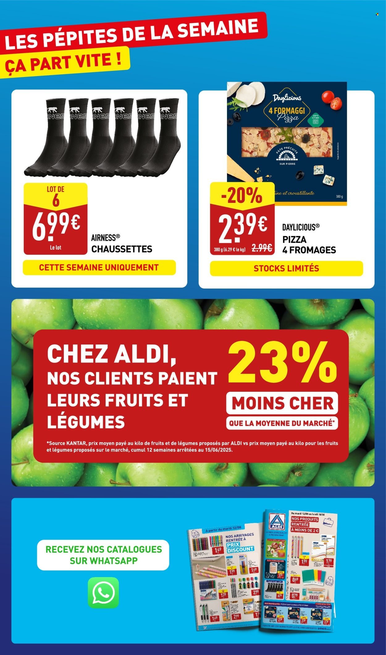 Catalogue ALDI - Nos produits rentrée à moins de 2 € (2025-08-12 - 2025-08-18)