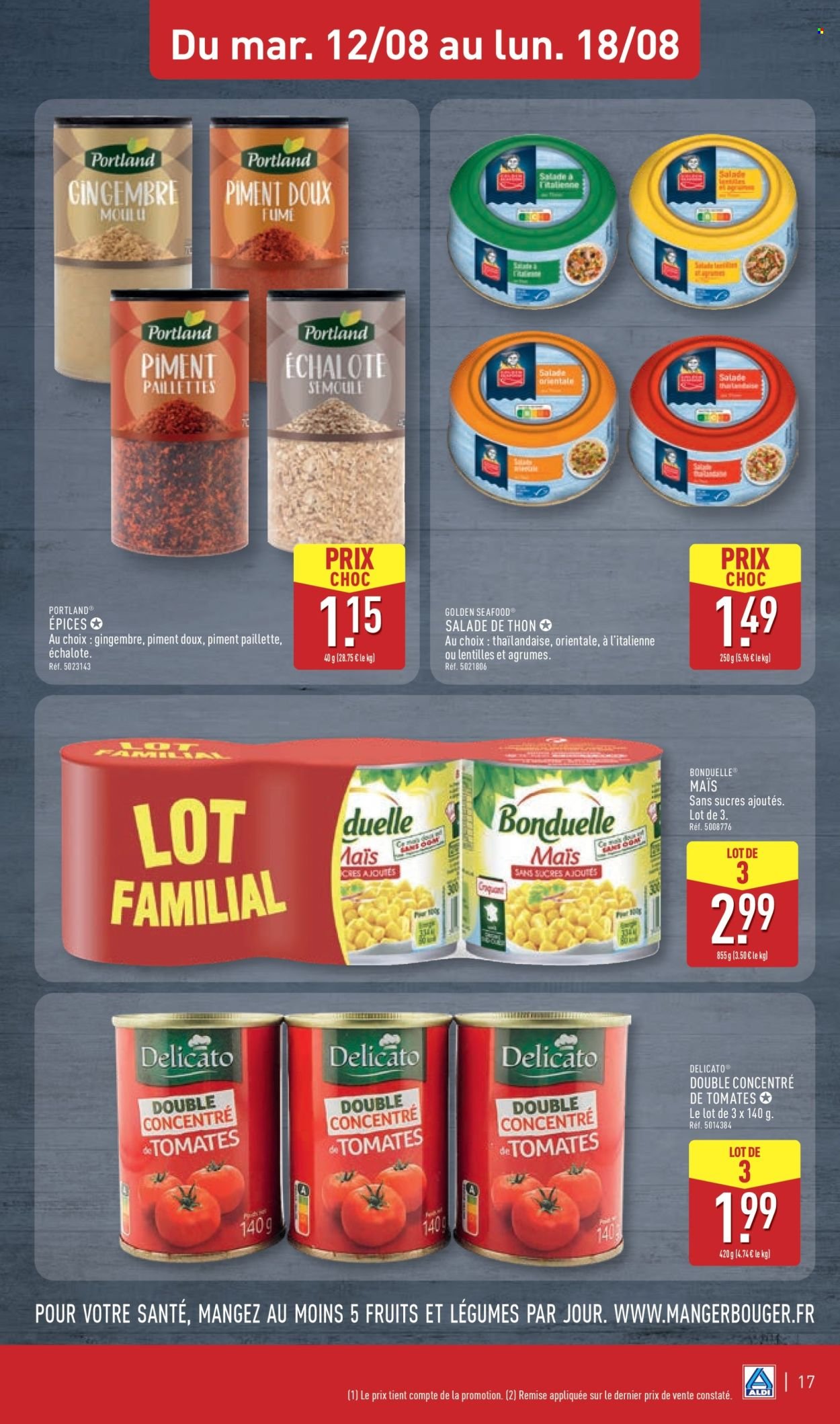 Catalogue ALDI - Nos produits rentrée à moins de 2 € (2025-08-12 - 2025-08-18)