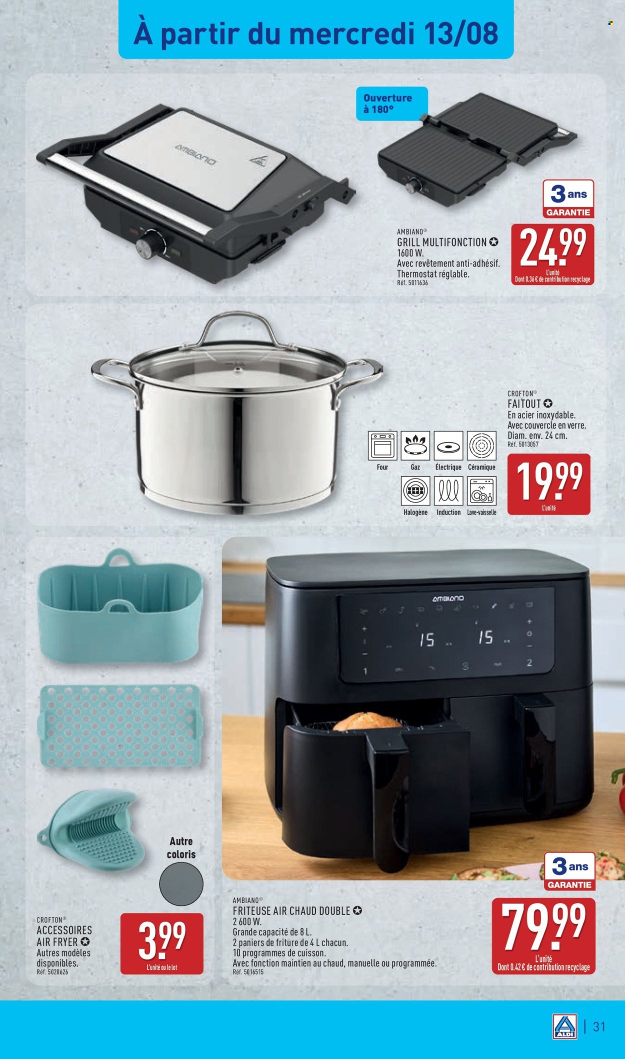 Catalogue ALDI - Nos produits rentrée à moins de 2 € (2025-08-12 - 2025-08-18)