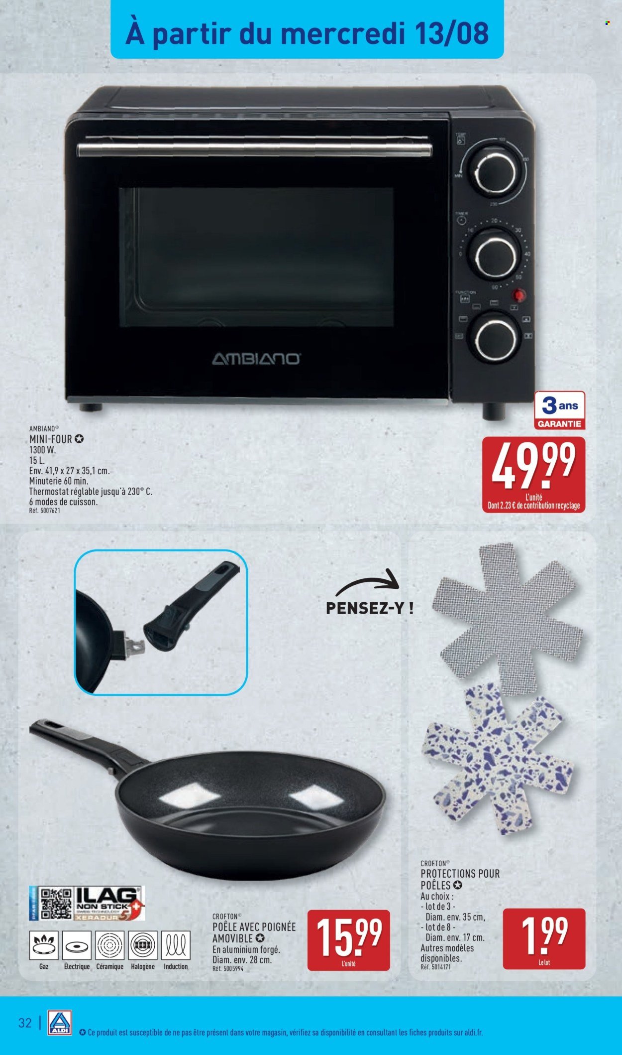 Catalogue ALDI - Nos produits rentrée à moins de 2 € (2025-08-12 - 2025-08-18)