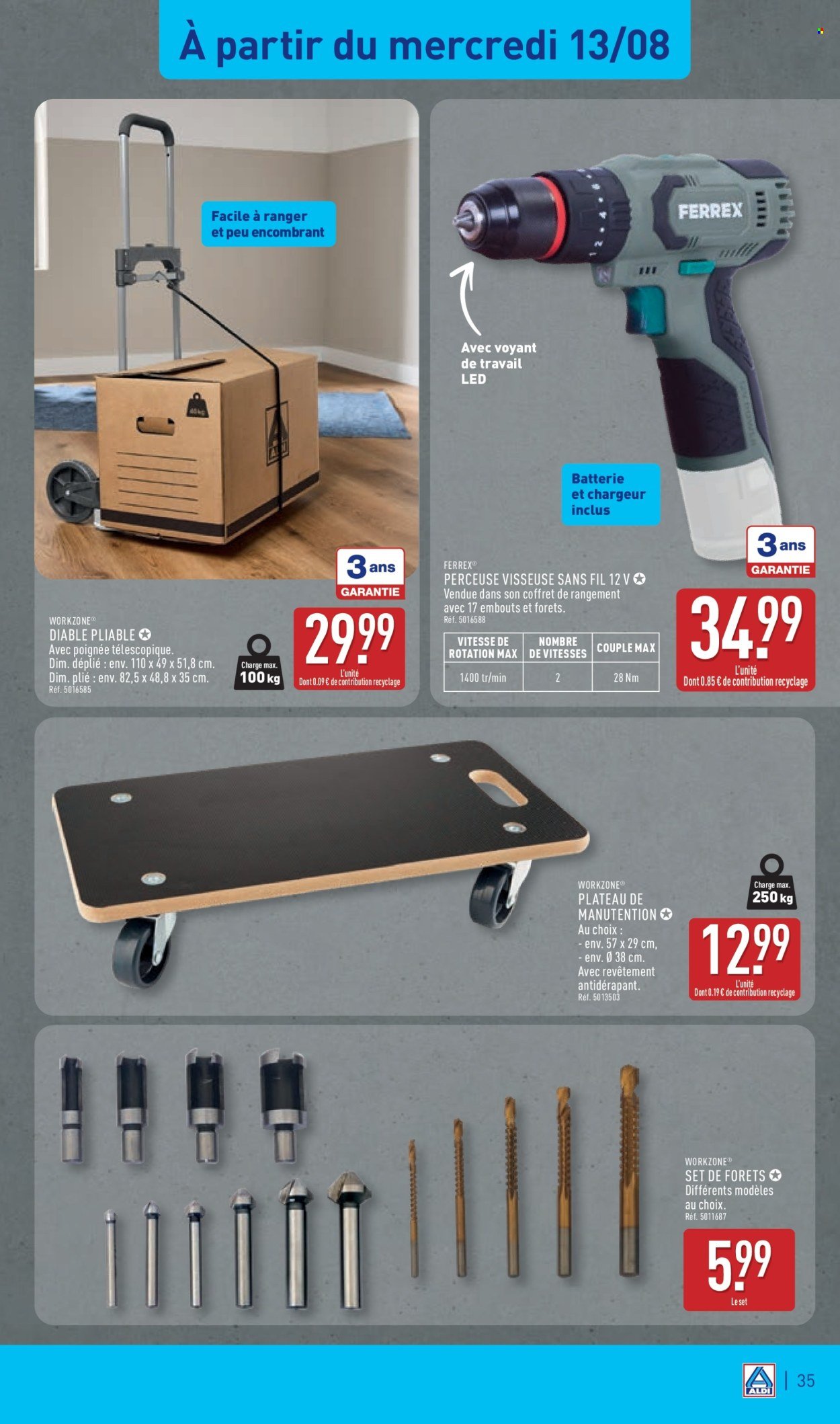 Catalogue ALDI - Nos produits rentrée à moins de 2 € (2025-08-12 - 2025-08-18)