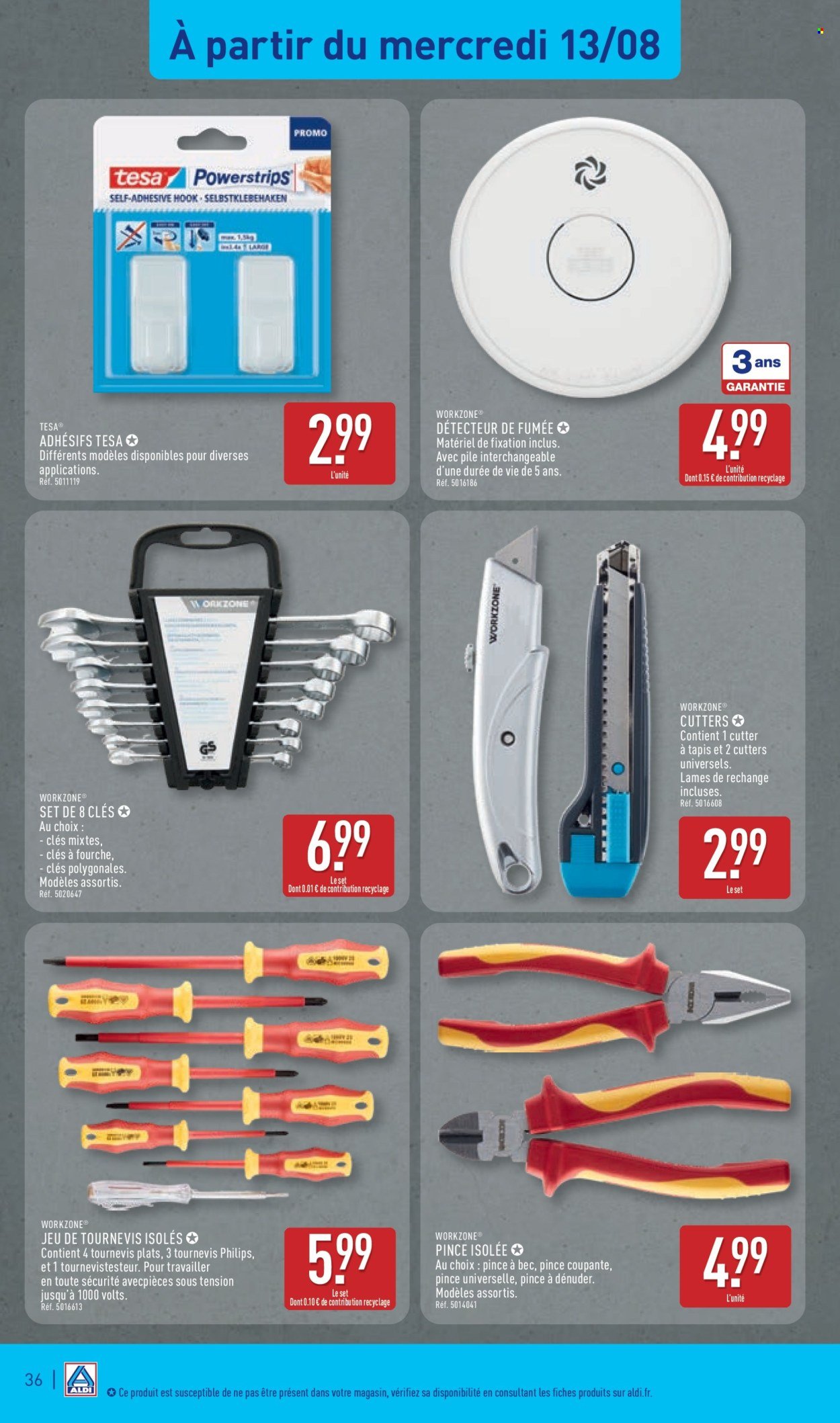 Catalogue ALDI - Nos produits rentrée à moins de 2 € (2025-08-12 - 2025-08-18)
