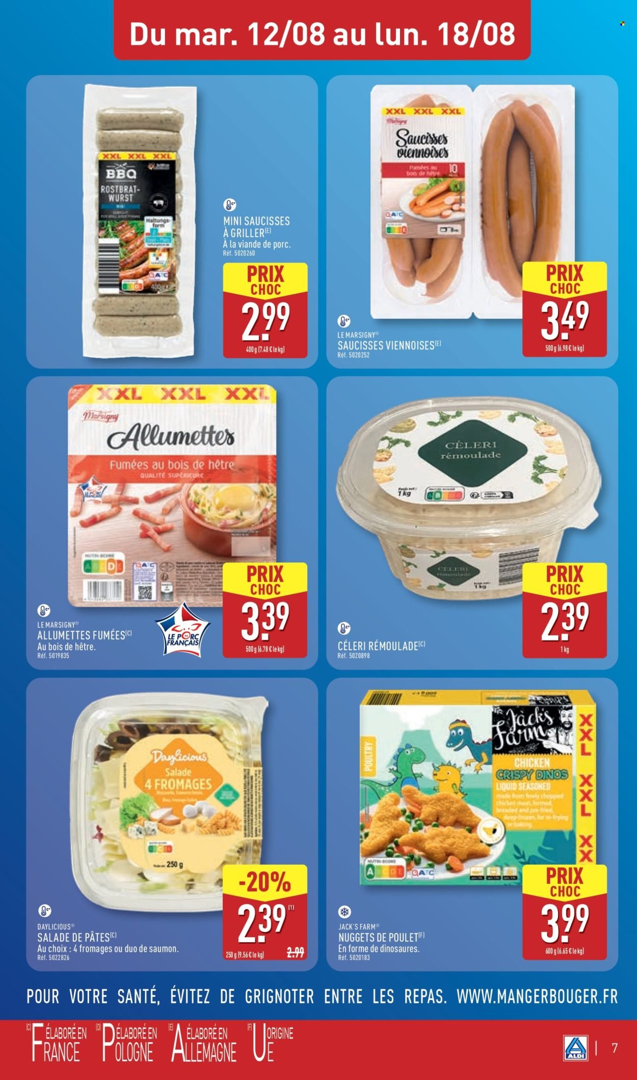 Catalogue ALDI - Nos produits rentrée à moins de 2 € (2025-08-12 - 2025-08-18)