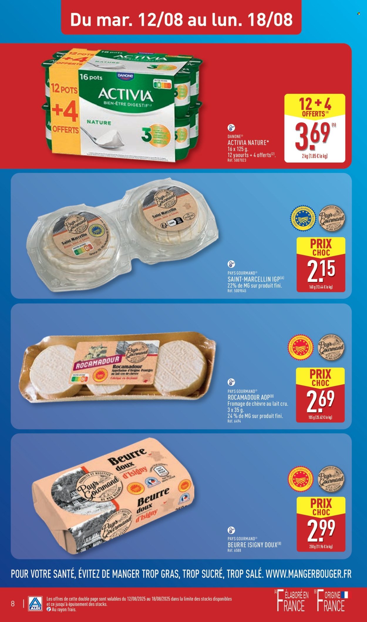 Catalogue ALDI - Nos produits rentrée à moins de 2 € (2025-08-12 - 2025-08-18)
