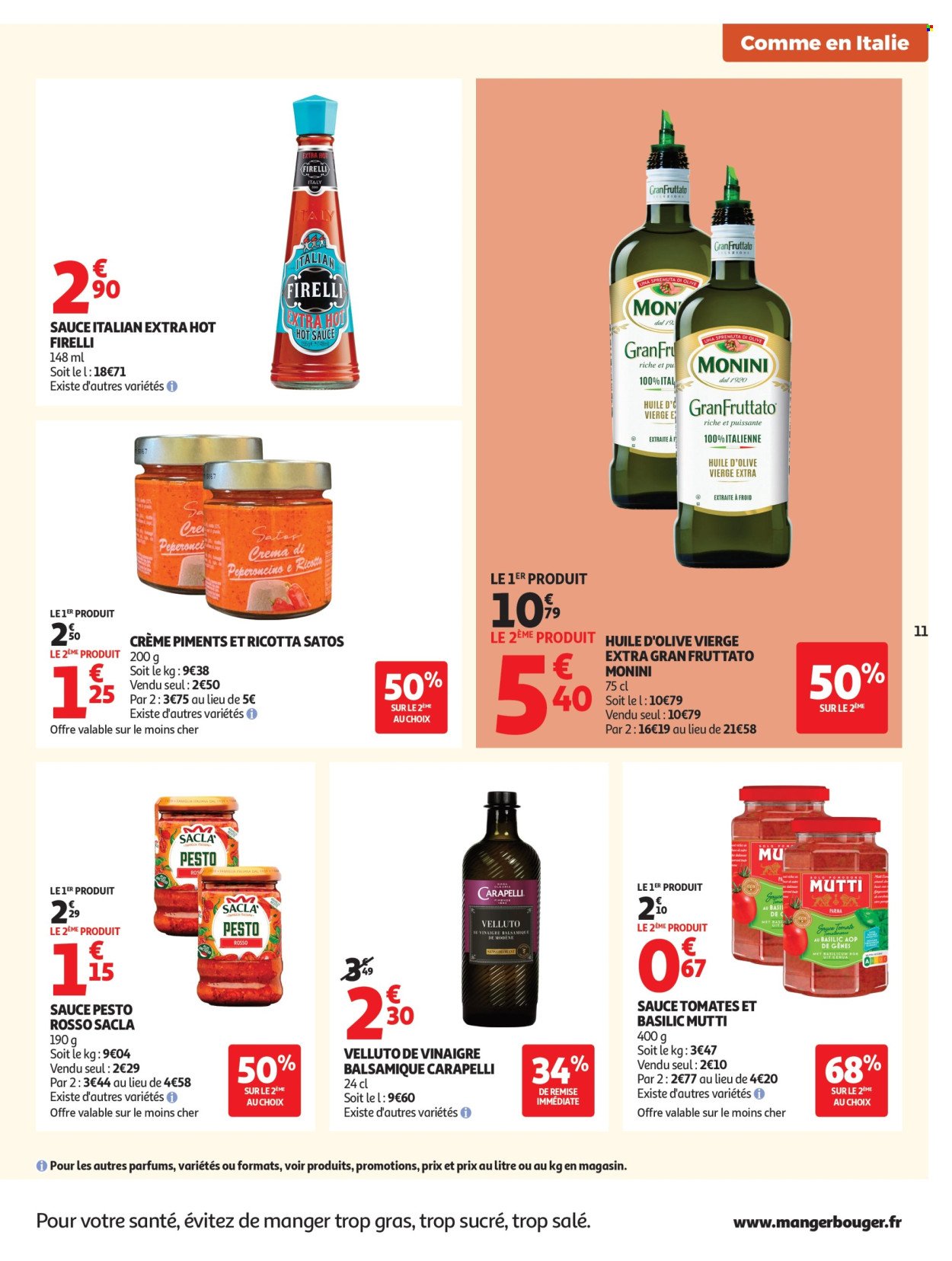 Catalogue AUCHAN - Saveurs Italie hypers (2026-05-12 - 2026-05-25)
