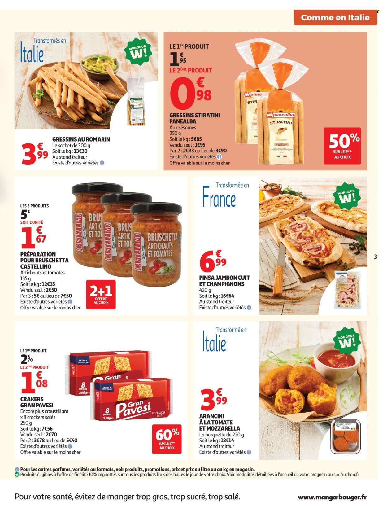 Catalogue AUCHAN - Saveurs Italie hypers