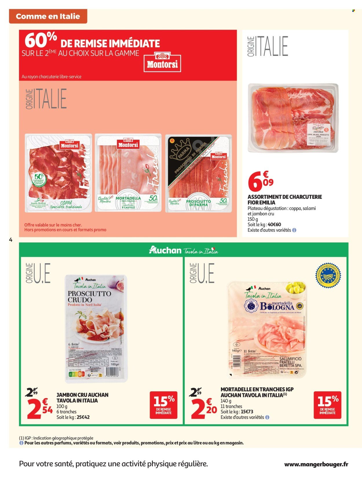 Catalogue AUCHAN - Saveurs Italie hypers