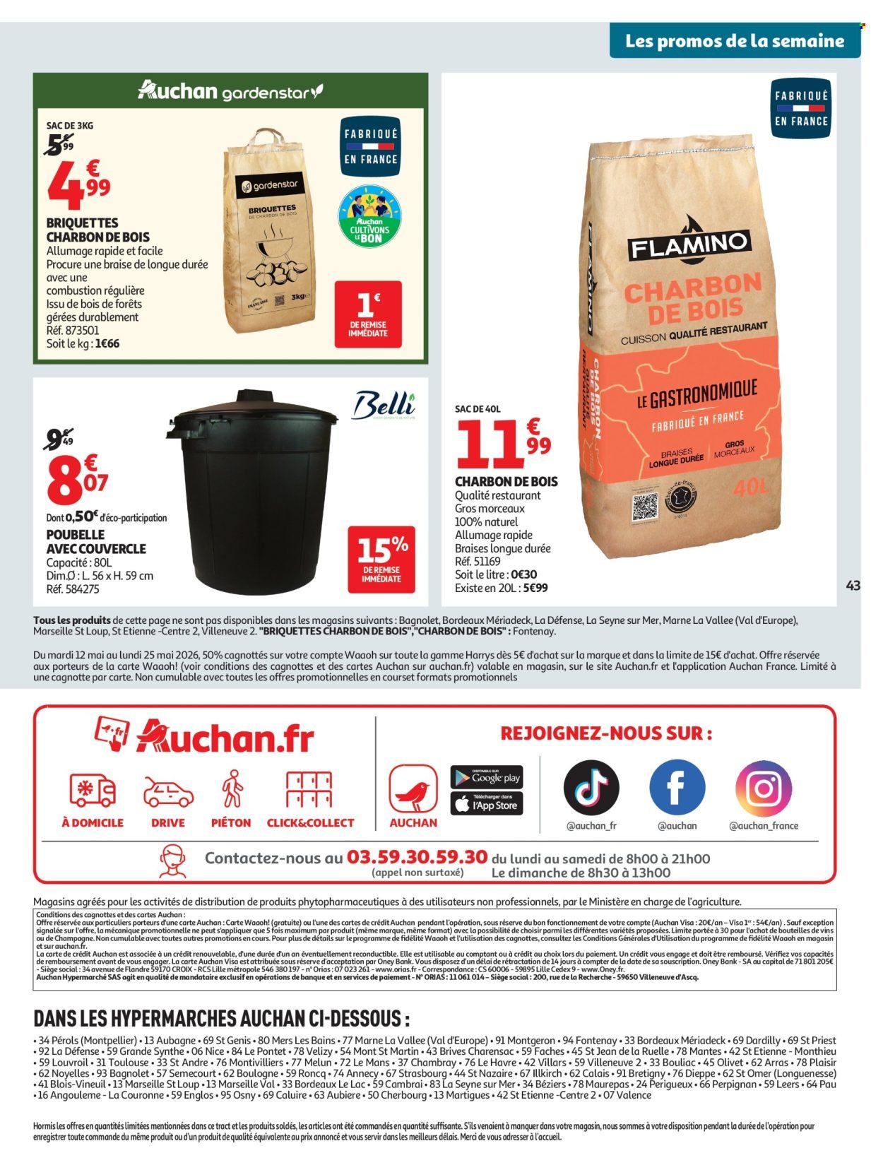 Catalogue AUCHAN - Saveurs Italie hypers