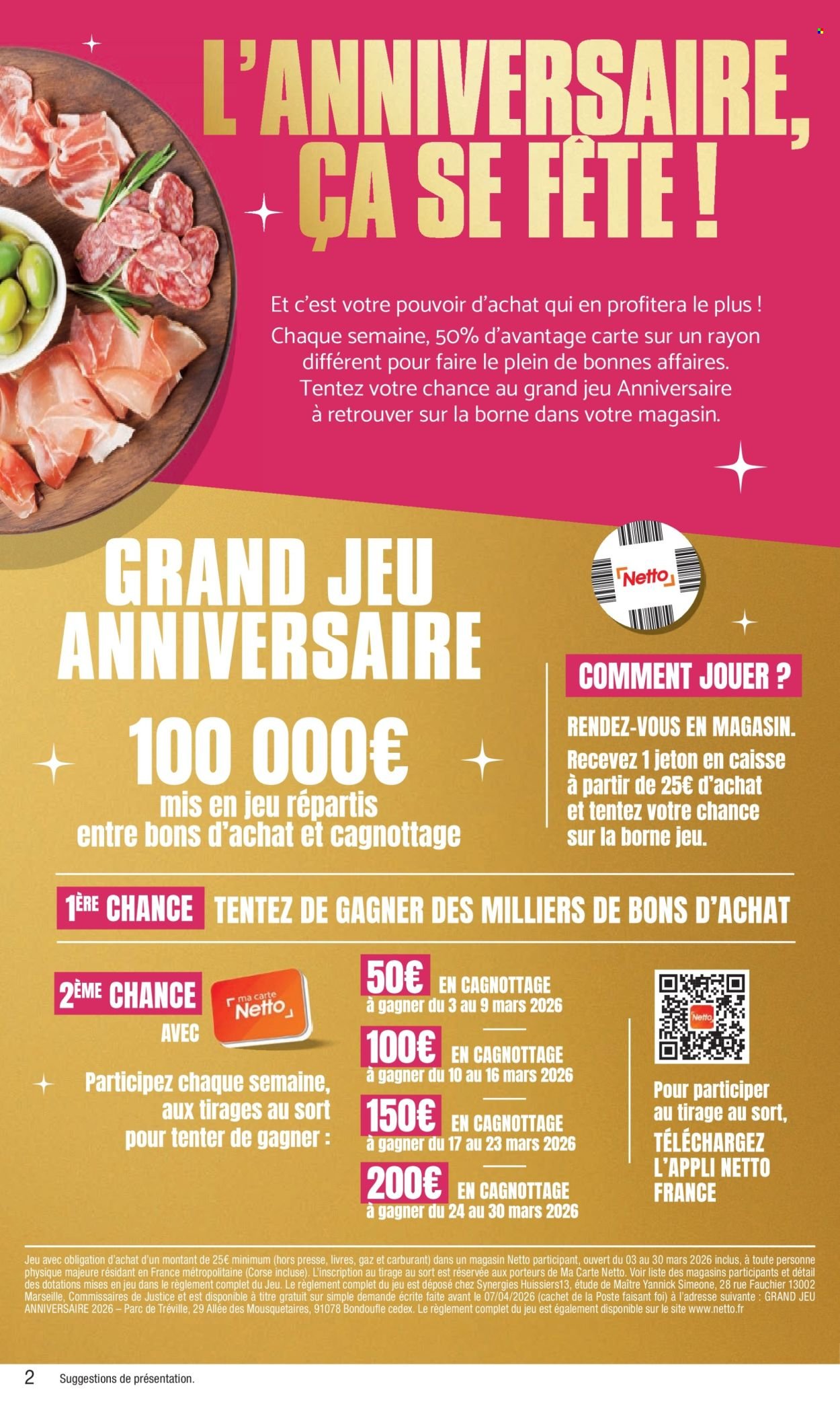 Catalogue NETTO - L'anniversaire, ça se fête ! (2026-03-24 - 2026-03-30)