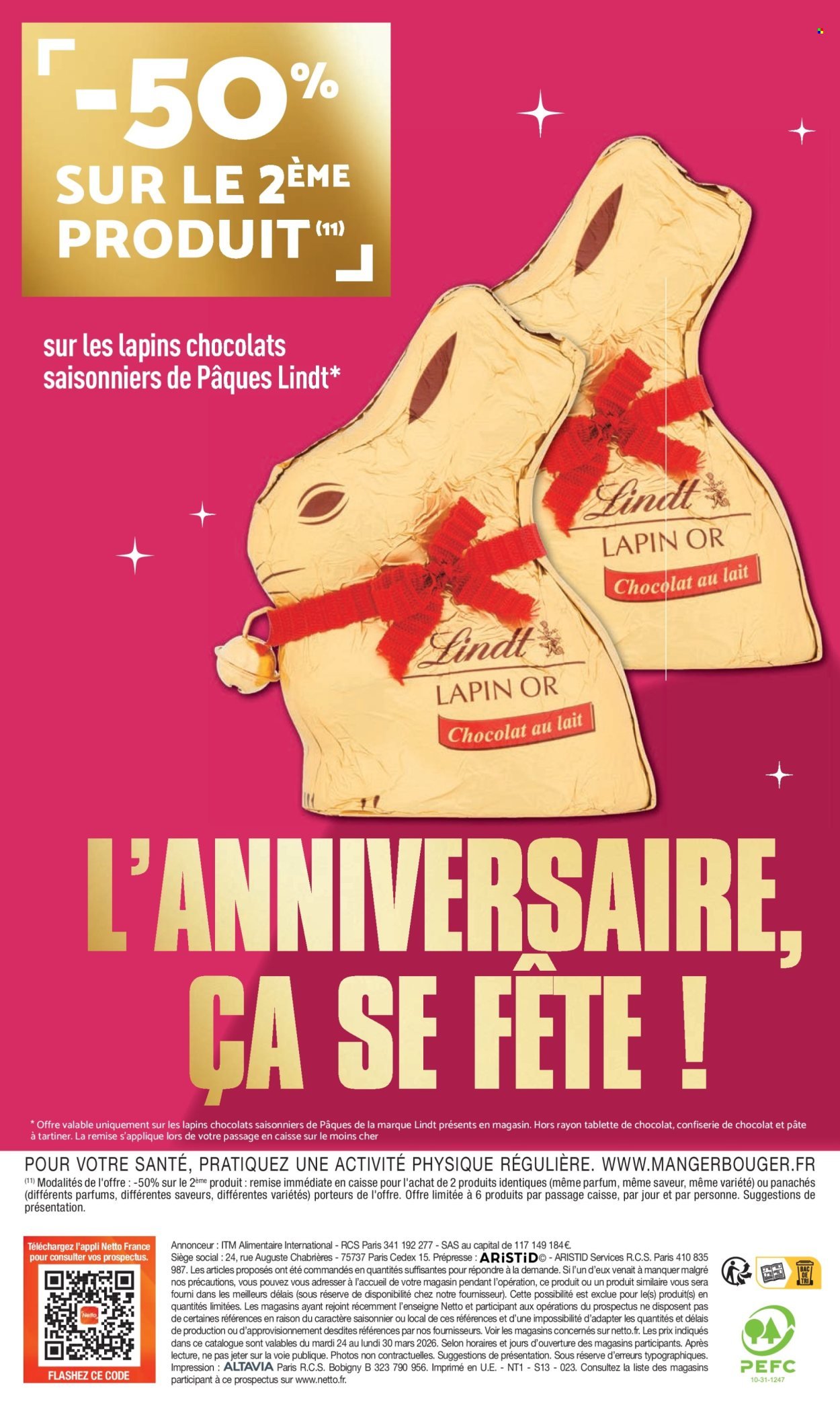 Catalogue NETTO - L'anniversaire, ça se fête ! (2026-03-24 - 2026-03-30)