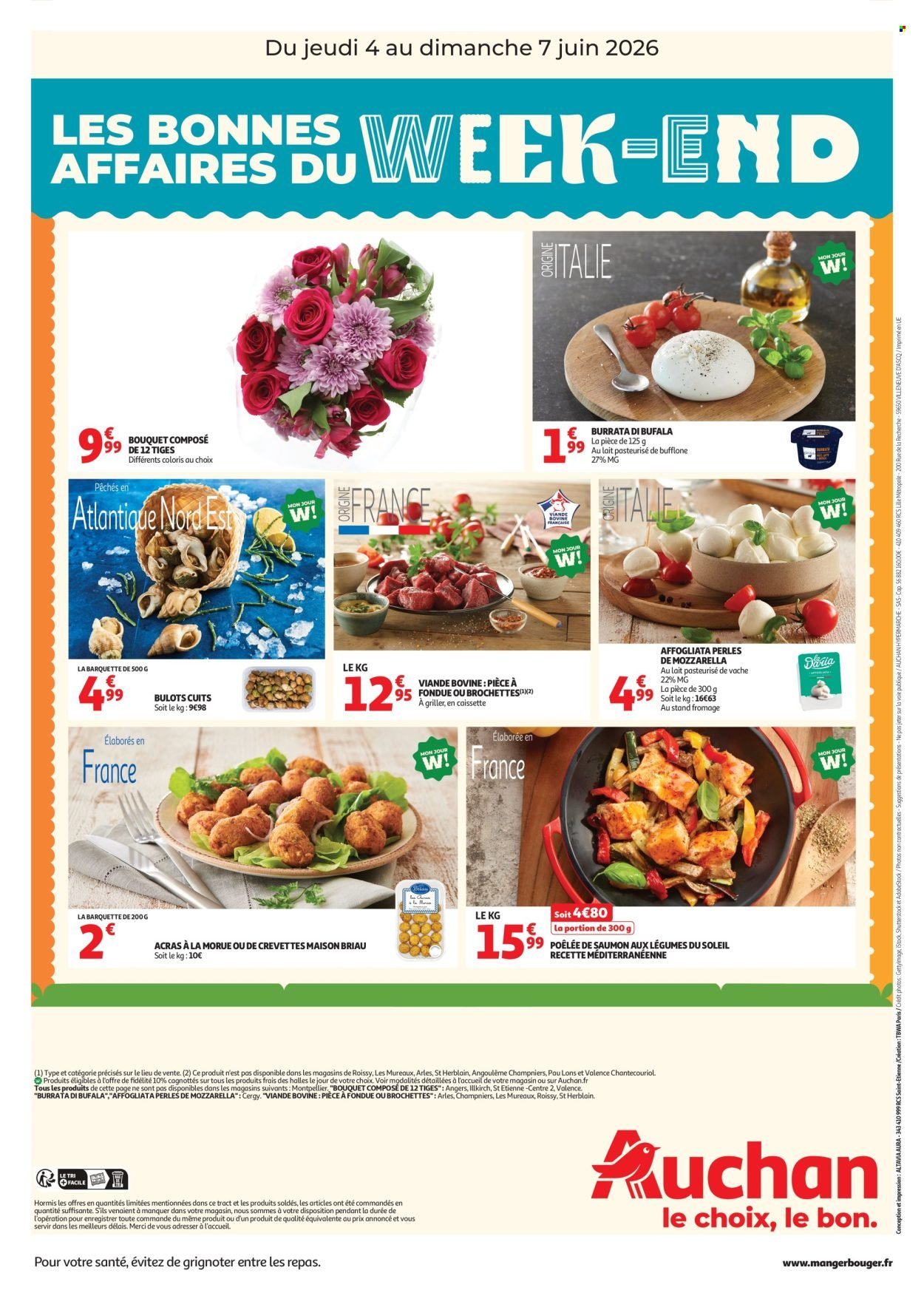 Catalogue AUCHAN - Les bons plans du week-end dans votre hyper !