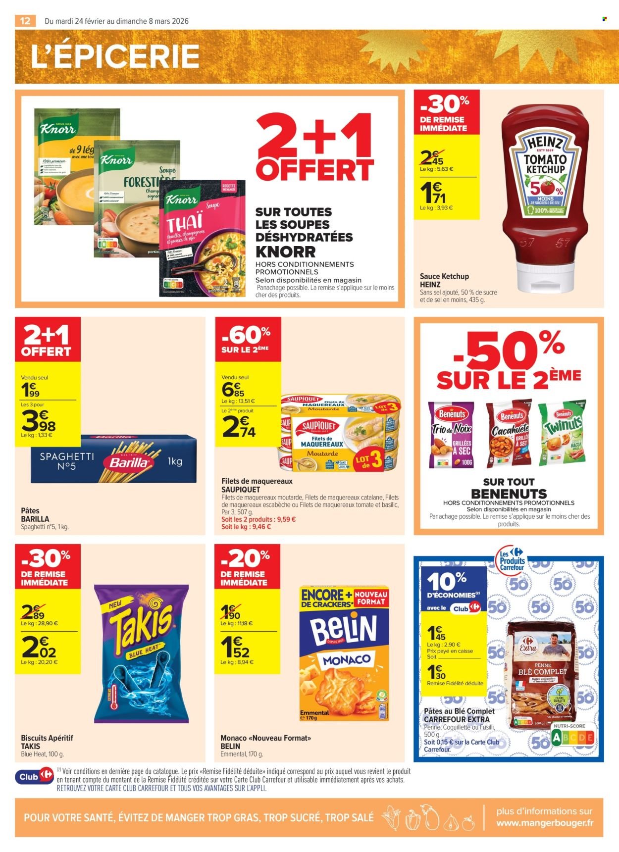 Catalogue CARREFOUR CONTACT - VIP : DES PROMOS TRÈS IMPORTANTES (2026-02-24 - 2026-03-08)