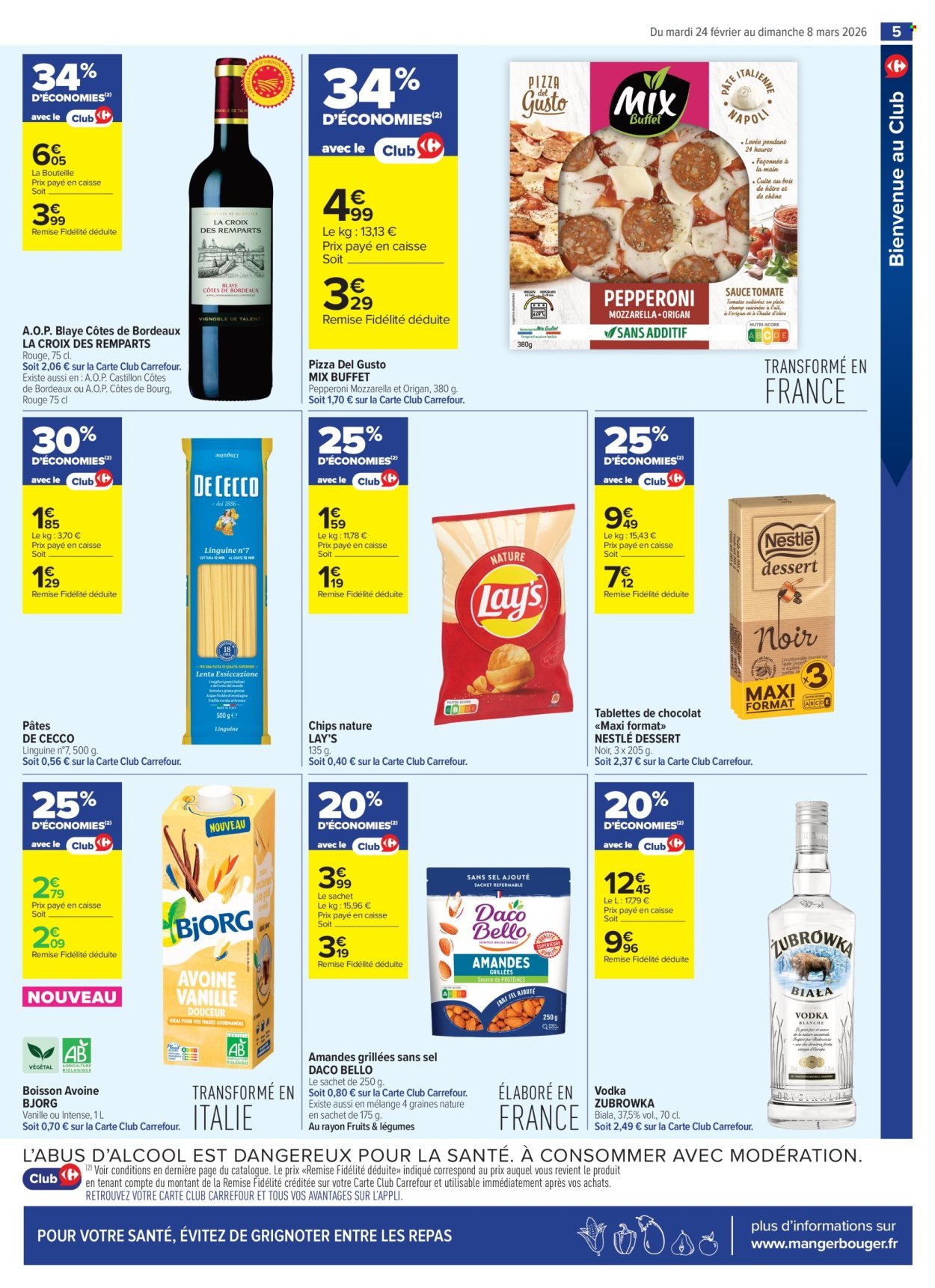 Catalogue CARREFOUR CONTACT - VIP : DES PROMOS TRÈS IMPORTANTES (2026-02-24 - 2026-03-08)