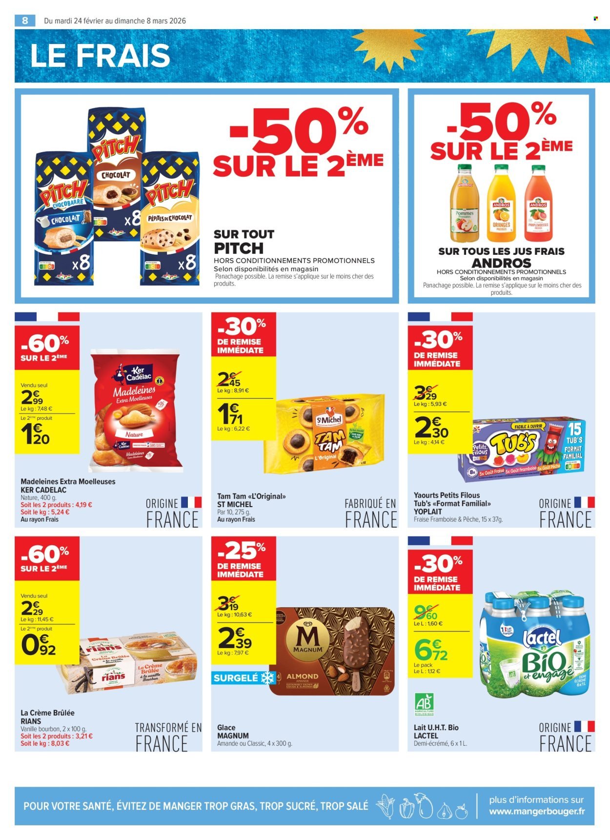 Catalogue CARREFOUR CONTACT - VIP : DES PROMOS TRÈS IMPORTANTES (2026-02-24 - 2026-03-08)