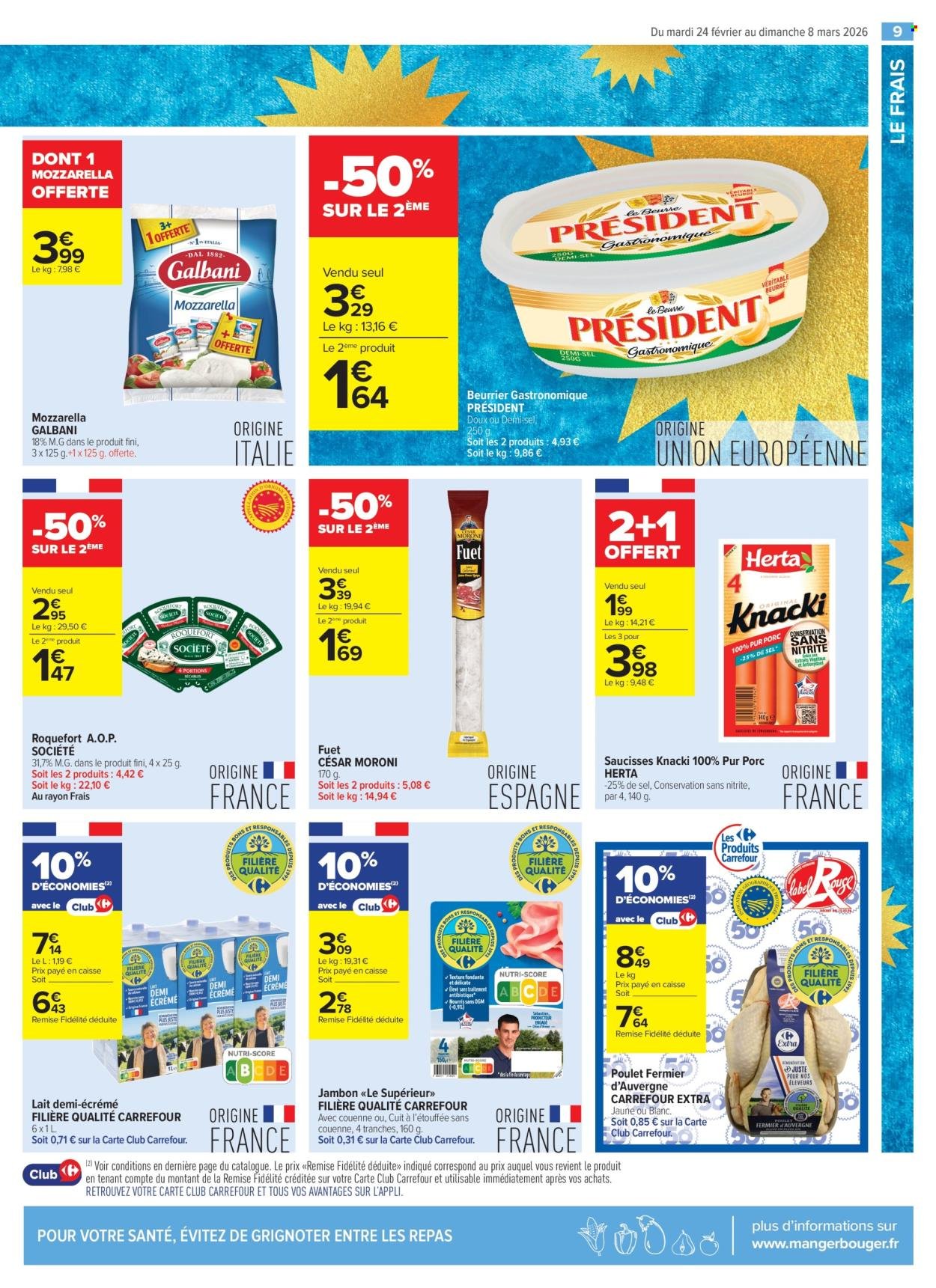 Catalogue CARREFOUR CONTACT - VIP : DES PROMOS TRÈS IMPORTANTES (2026-02-24 - 2026-03-08)