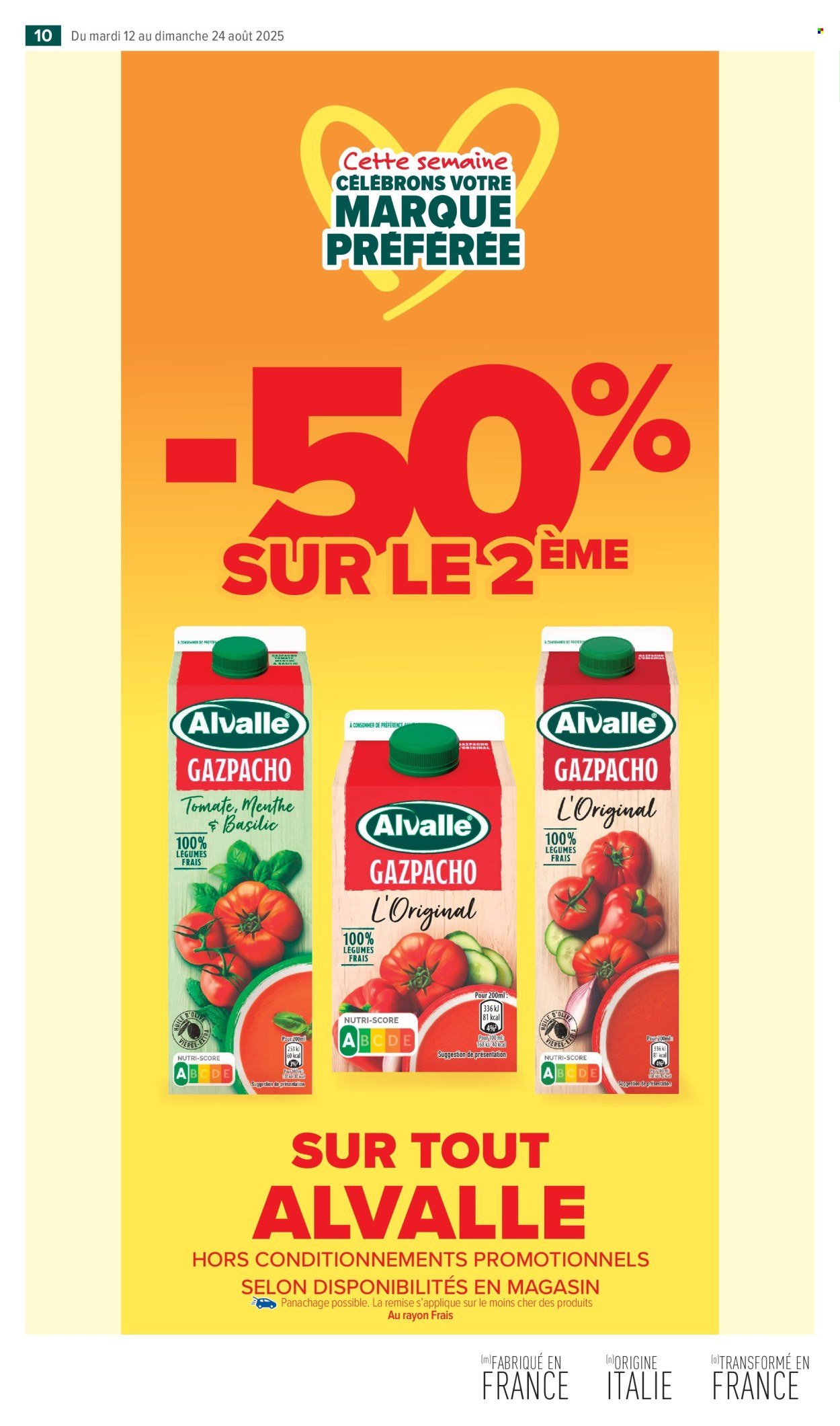 Catalogue CARREFOUR MARKET - SPÉCIAL GLACES ! (2025-08-12 - 2025-08-24)