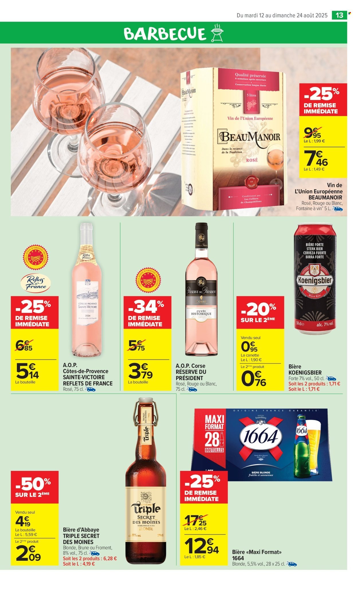 Catalogue CARREFOUR MARKET - SPÉCIAL GLACES ! (2025-08-12 - 2025-08-24)