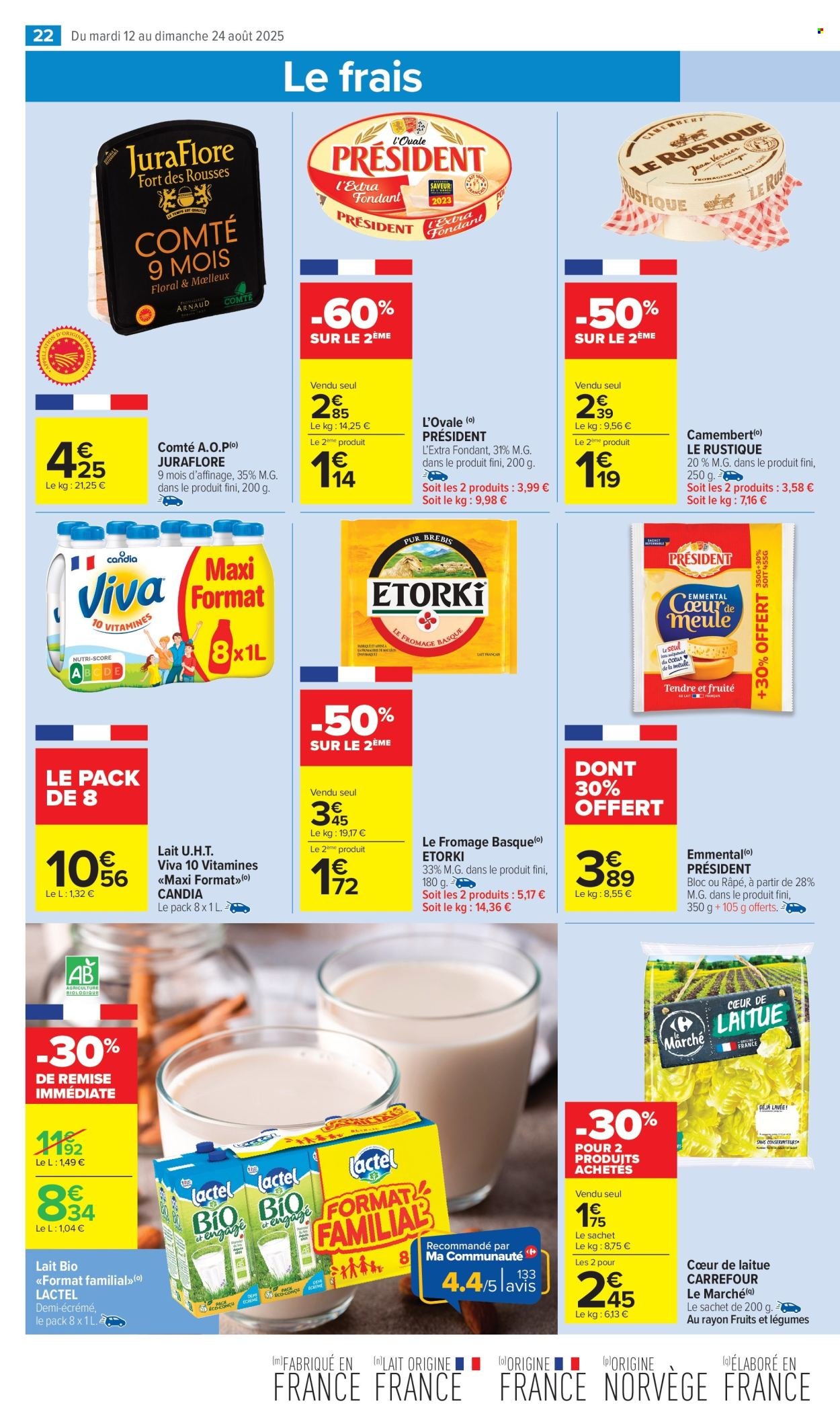 Catalogue CARREFOUR MARKET - SPÉCIAL GLACES ! (2025-08-12 - 2025-08-24)
