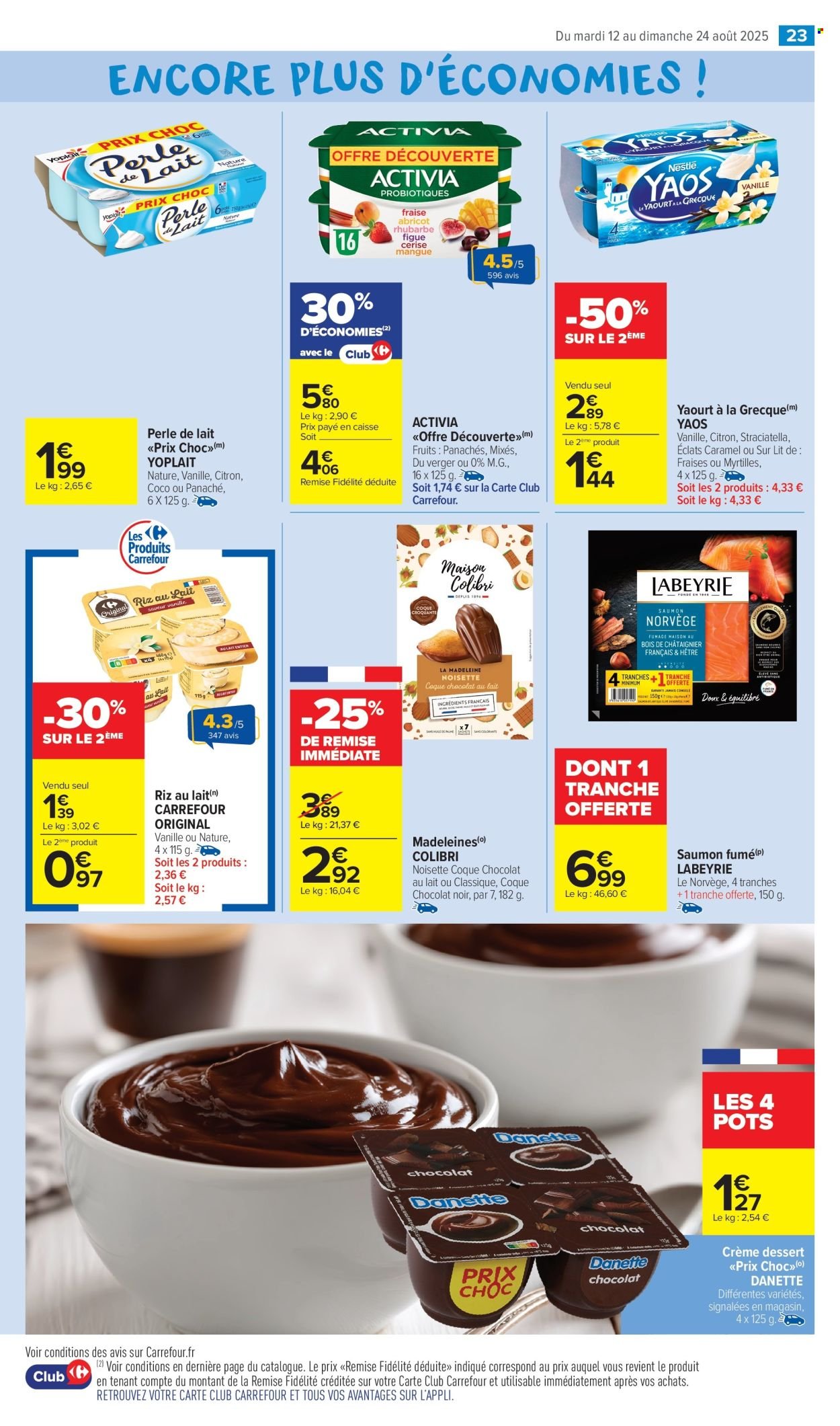 Catalogue CARREFOUR MARKET - SPÉCIAL GLACES ! (2025-08-12 - 2025-08-24)
