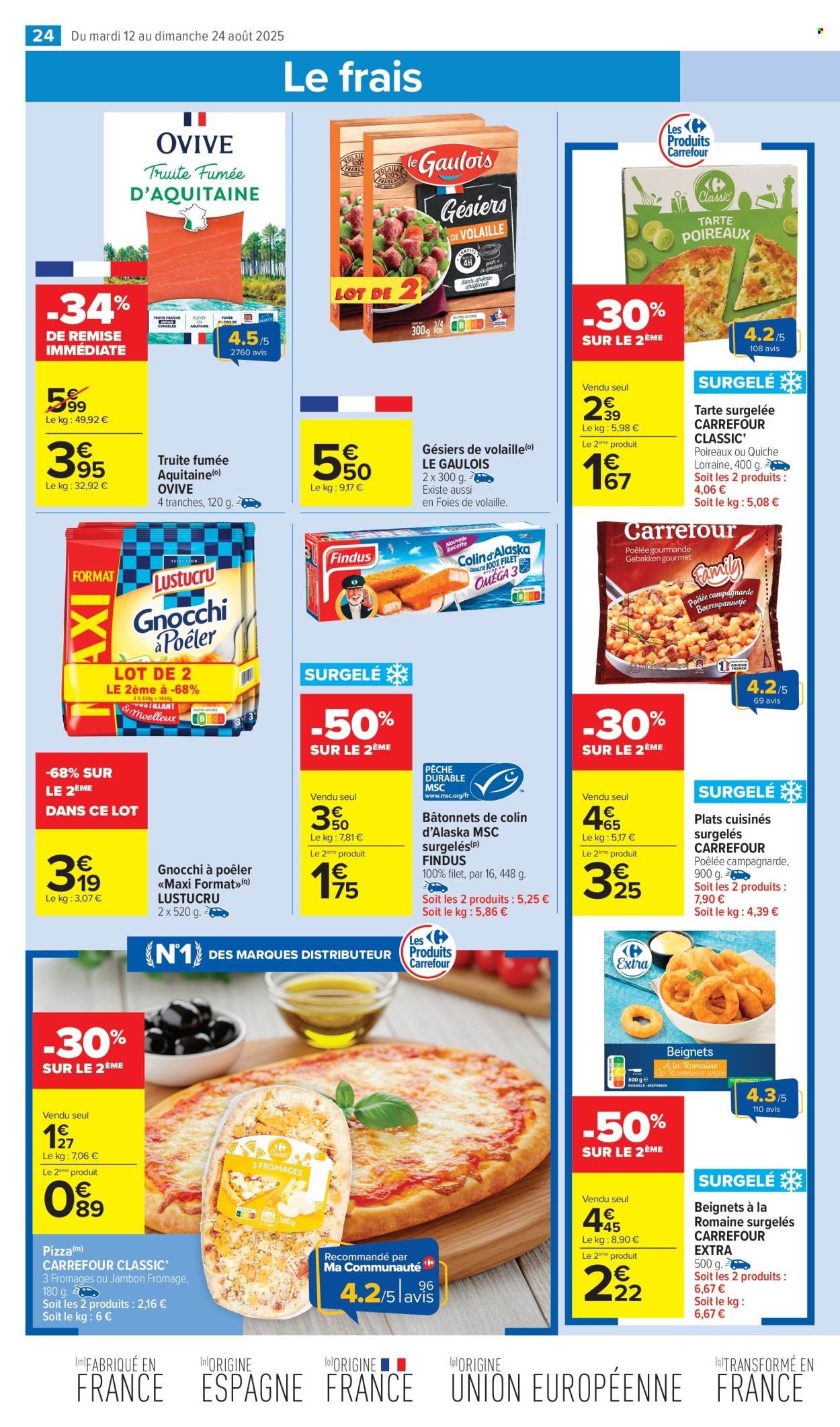 Catalogue CARREFOUR MARKET - SPÉCIAL GLACES ! (2025-08-12 - 2025-08-24)