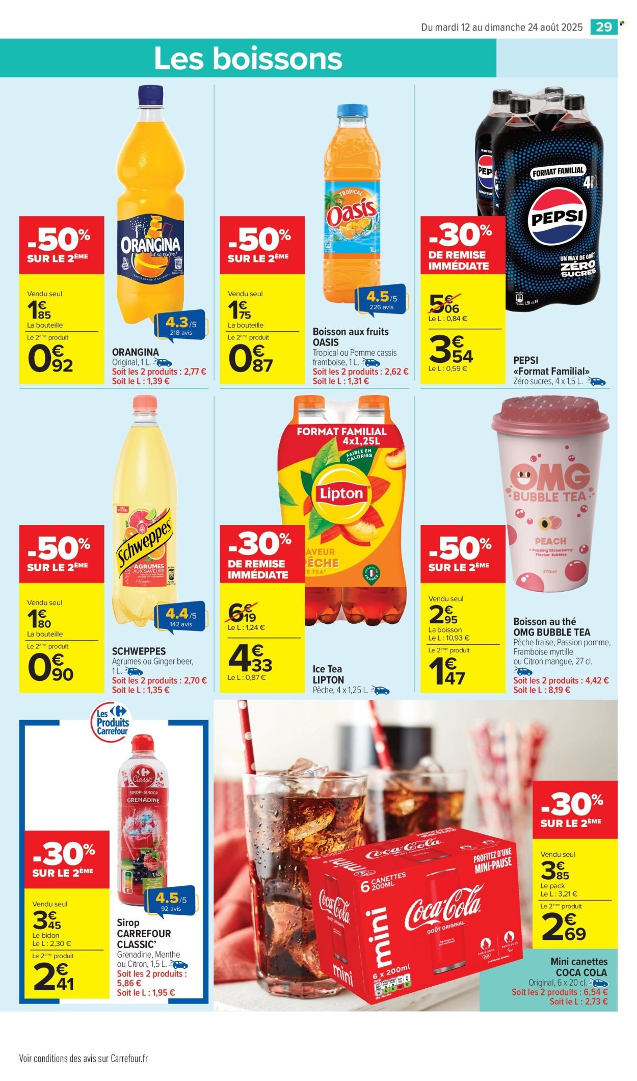 Catalogue CARREFOUR MARKET - SPÉCIAL GLACES ! (2025-08-12 - 2025-08-24)