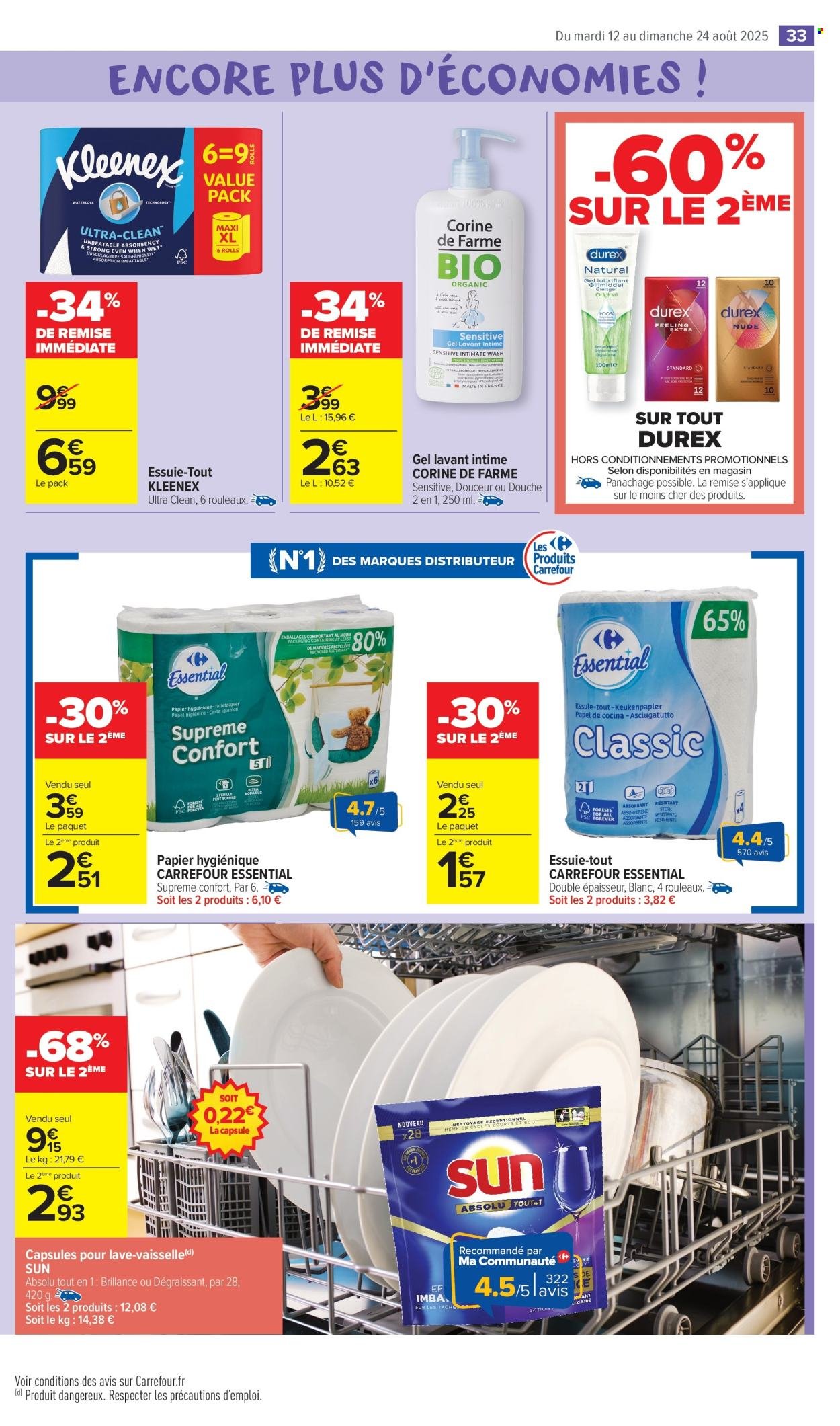 Catalogue CARREFOUR MARKET - SPÉCIAL GLACES ! (2025-08-12 - 2025-08-24)