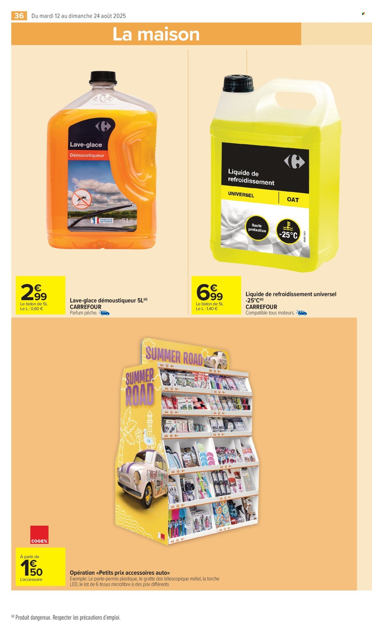 Catalogue CARREFOUR MARKET - SPÉCIAL GLACES ! (2025-08-12 - 2025-08-24)